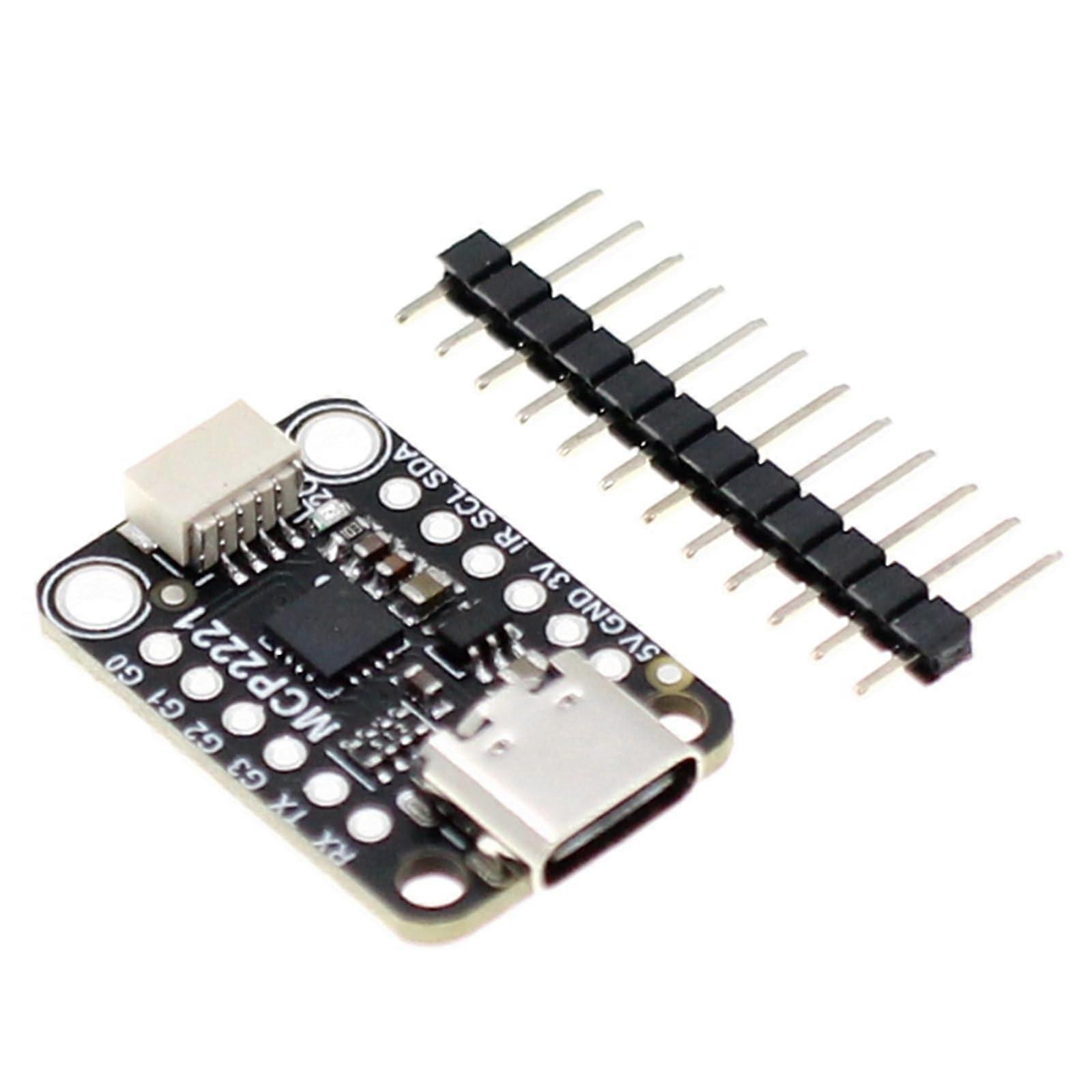 MCP2221A USB to GPIO Board with I2C Interface for Seamless Device Connectivity and GPIO Configuration