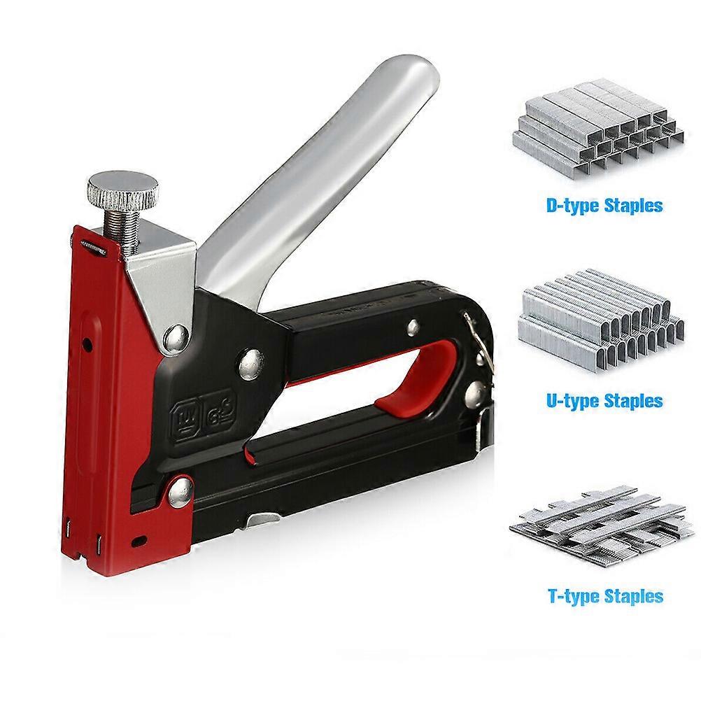 Handheld Nailer U Shape Nail Device Heavy Duty Furniture Stapler Simple Buckle For Building And Renovation 1 Set