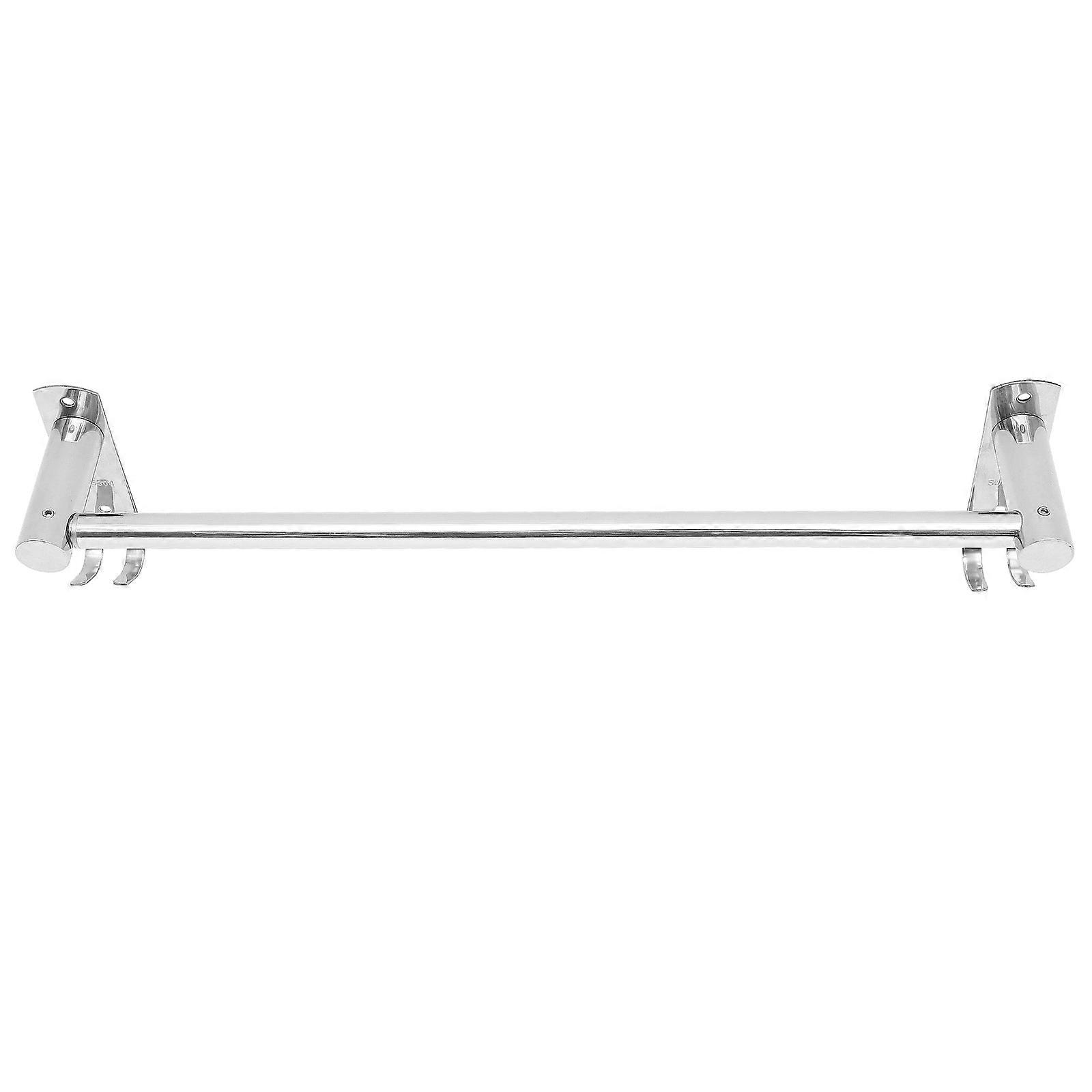 Wall Mounted Towel Holder Stainless Steel Retractable Towel Storage Space Saving For Bathroom Homeowners 4200X650X230Cm 1Set
