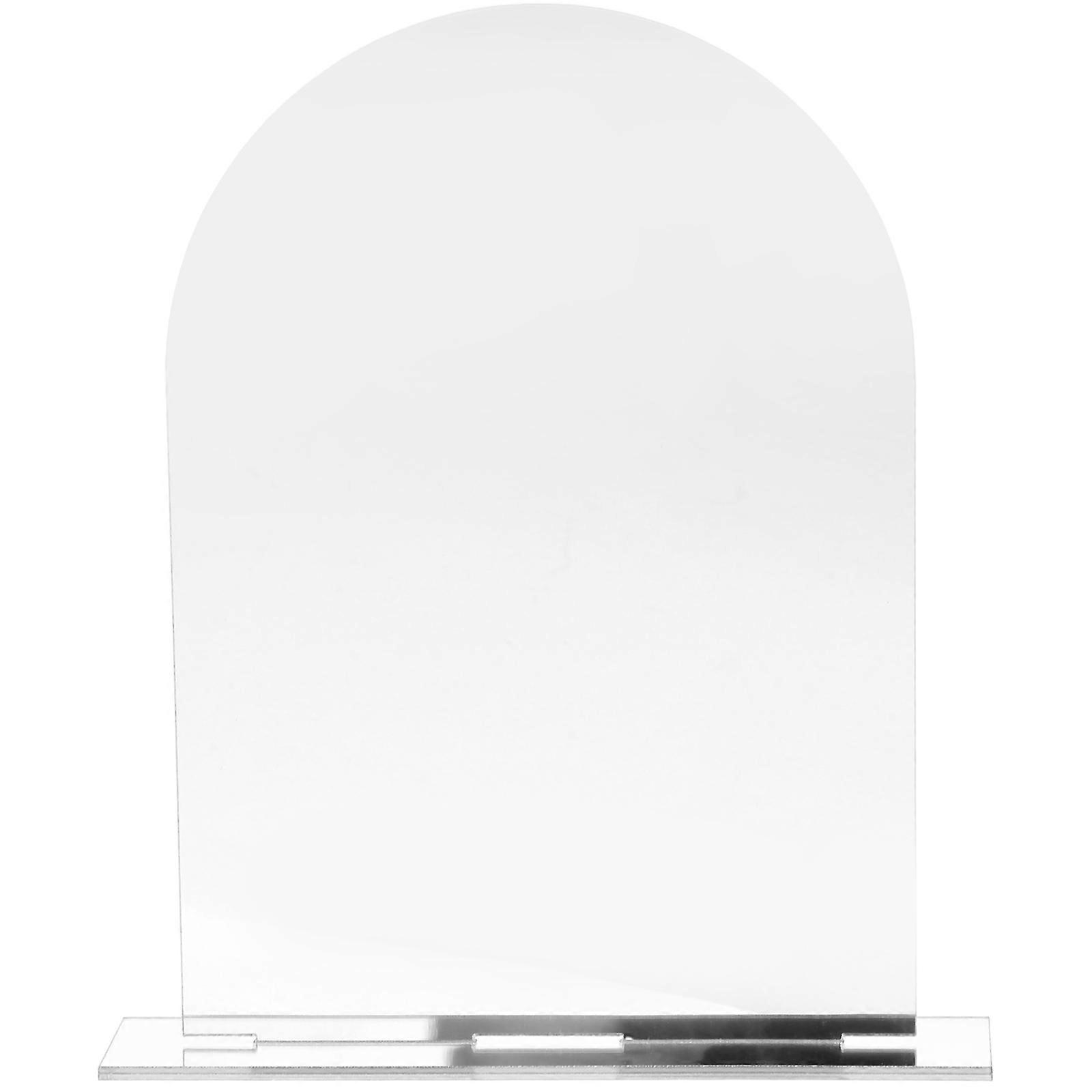 Acrylic Table Number Holders For Wedding Reception Arch Shape Seating Chart Display 14.20X12.00X5.00CM 1Set