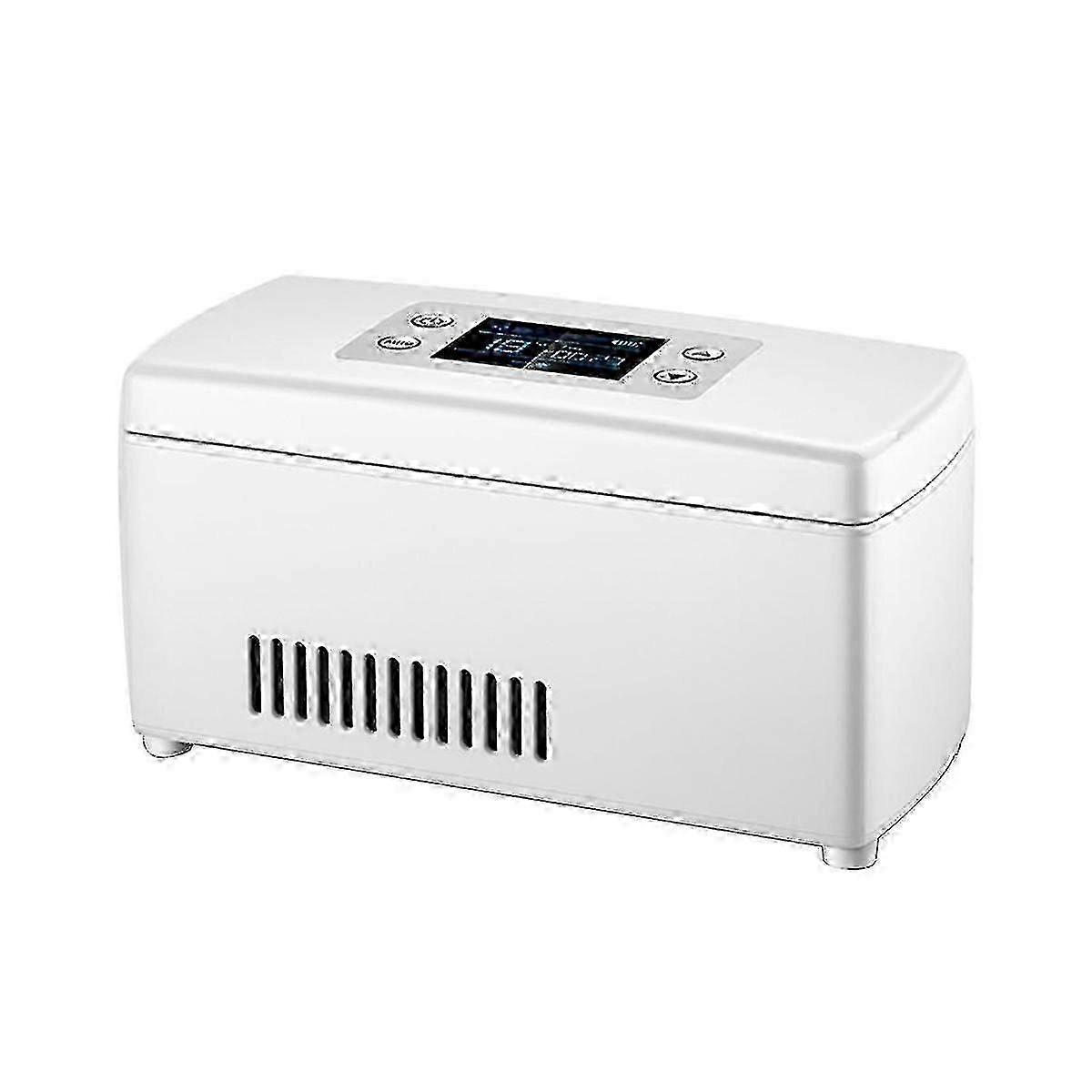 Portable Insulin Cooler with LCD Display & Dual-Temperature for Travel Medication Storage d