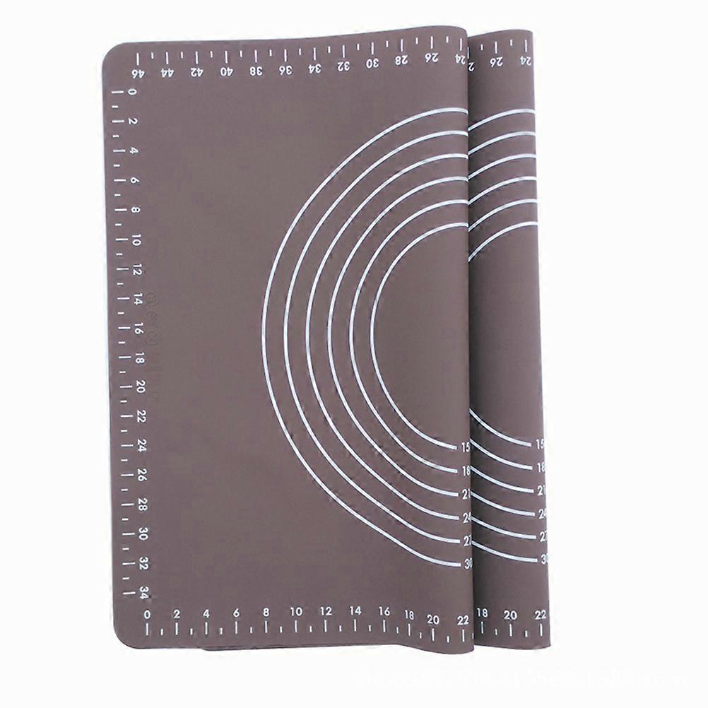 Heat Resistant Antislip Mats Dough Mat High Temperature Resistance Baking Pad for Home Baking Coffee 50 40 Cm Rolling 1Pcs