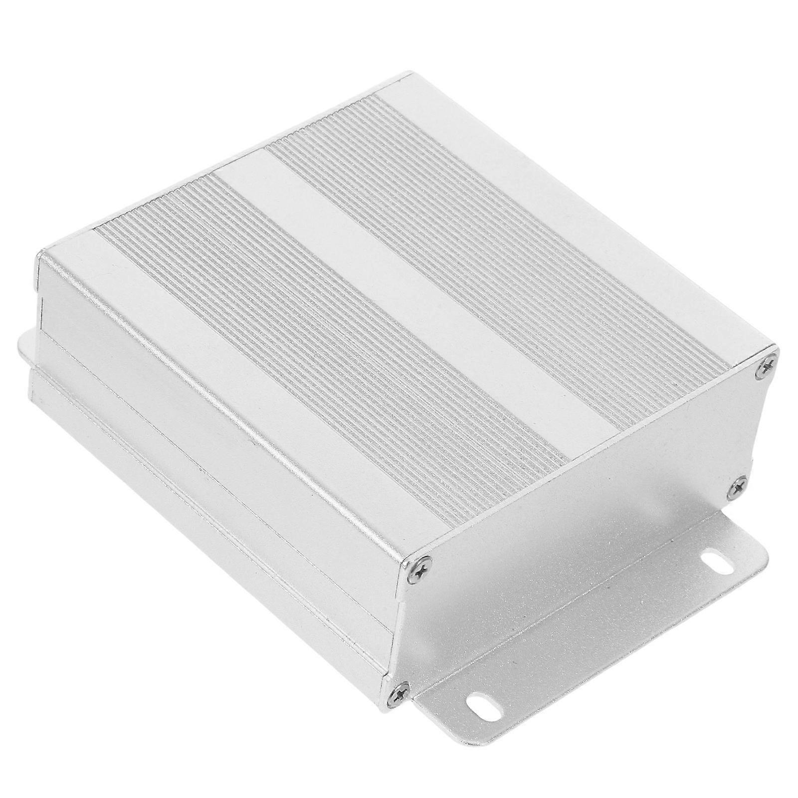 Junction Box Aluminum Case For Diy Electronic Projects Outdoor Use Weatherproof Rectangular 1Set