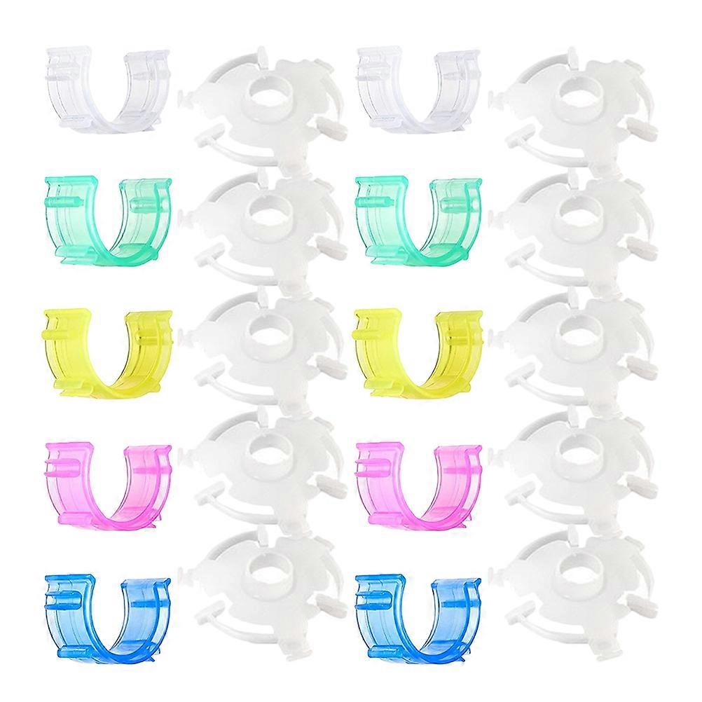 Thread Clips Tool Bobbin Holder Clips Simple Design Plastic Sewing Tool Clips 1Set