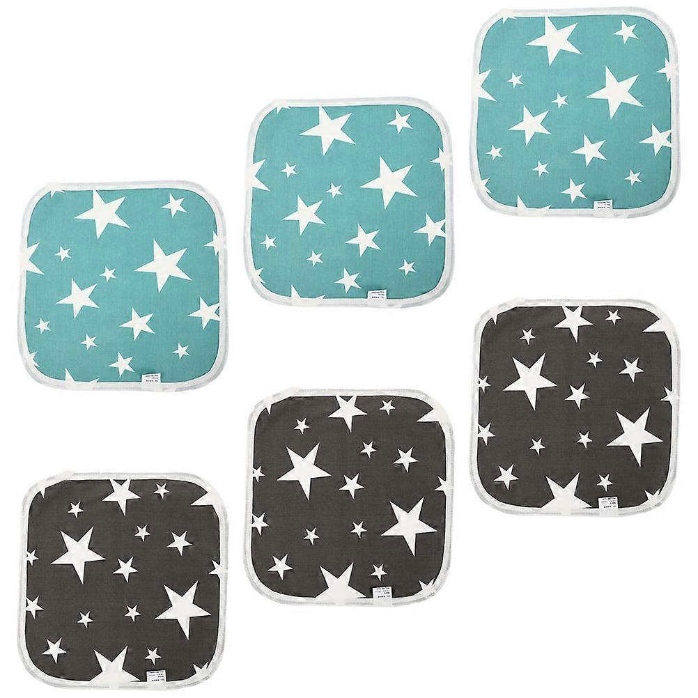 Dog Pee Pad Absorbent Breathable Diaper for Pet Training Indoor Use 30X30X0.1CM 6Pcs