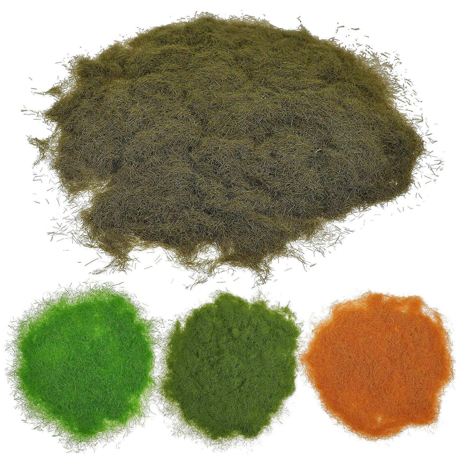 4 Packs of Simulation Moss Decor Realistic Moss Powder Landscape Building Prop