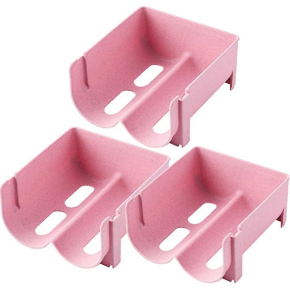 3Pcs Multi-function Beer Rack Stackable Beer Beverage Storage Rack Plastic Soda Can Holder Kitchen Rack