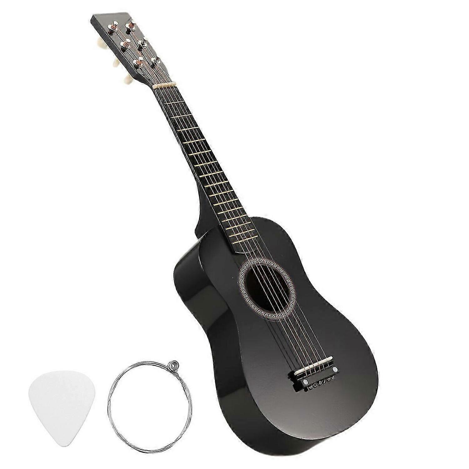 IRIN Mini 23 Inch Basswood 12 Frets 6 String Acoustic Guitar with Pick and Strings for Kids / Beginn