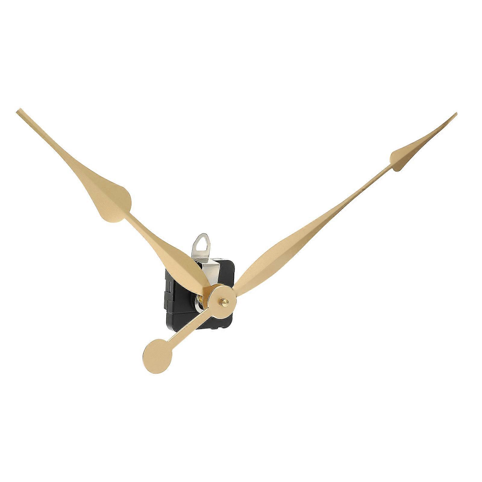 Clock Mechanism Replacement Clock Movement For Home Use Golden 21.5x2.5cm Diy Clock 1 Set