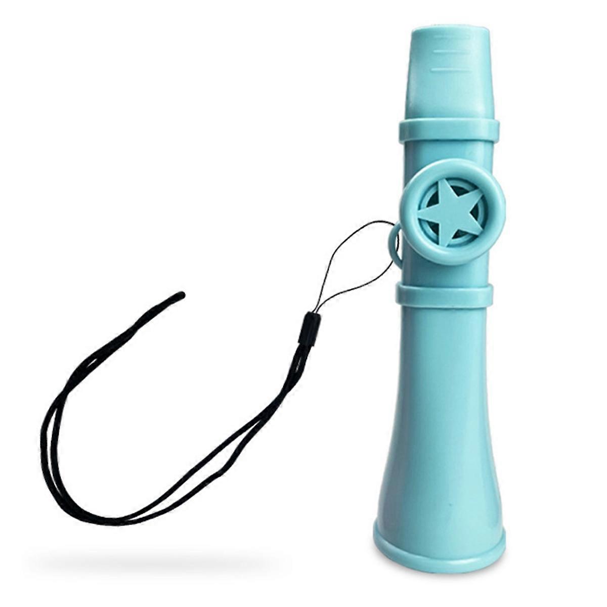 Small Kazoo Musical Instrument Bell Mouth Kazoo for Guitar Blue