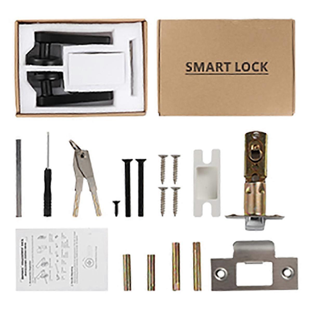 Fingerprint Smart Door Lock Knob with Keypad Keyless Entry Door Lock