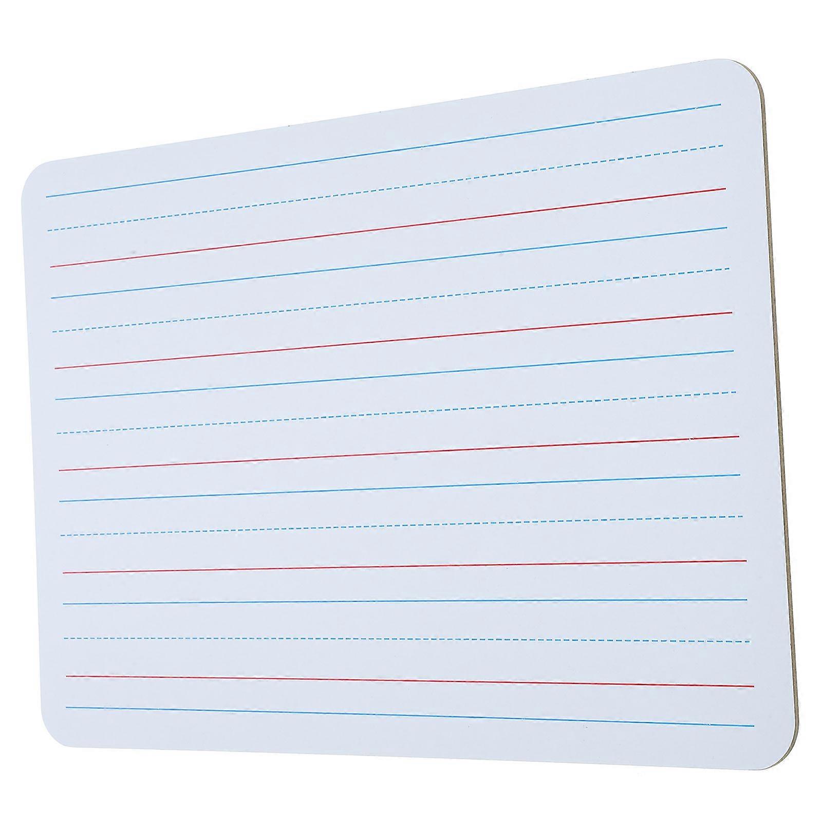Dry Erase White Board Sheet Learning Whiteboard Drawing Writing 29.70X23.00X0.30CM 1Set