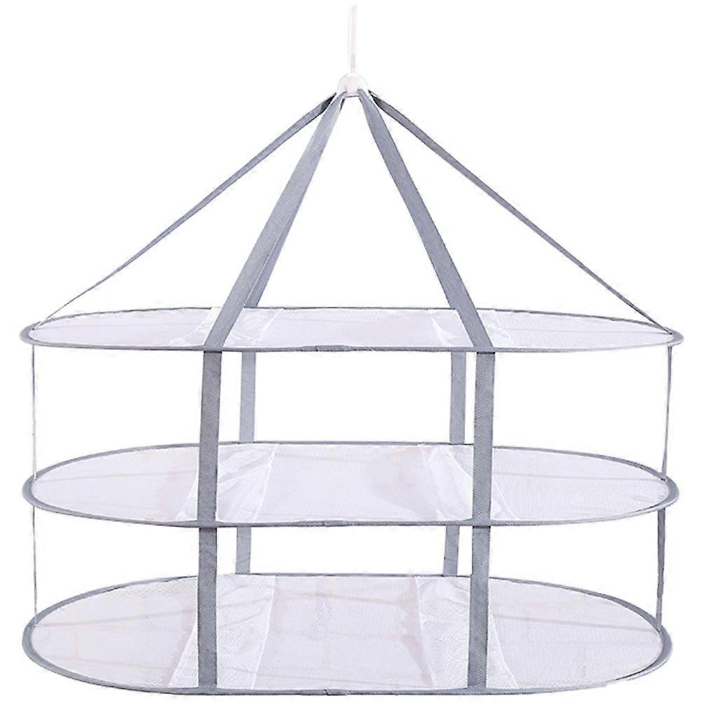 Folding Clothes Drying Rack for Indoor Outdoor Use Sturdy Non Slip Design for Socks Underwear Easy Storage