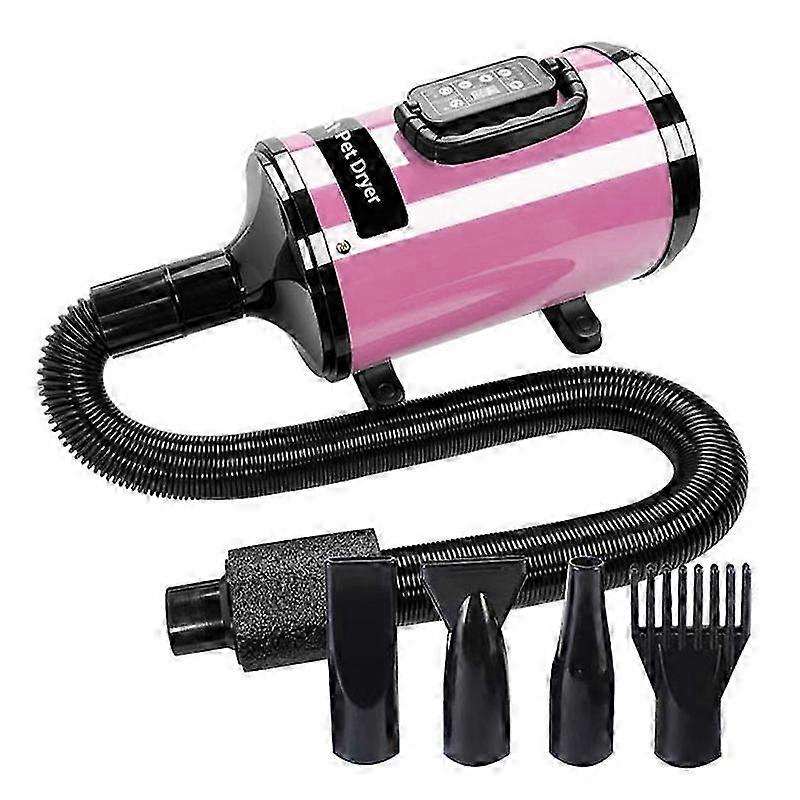 Ionic Smart LCD Screen Pet Grooming Dryer with Speed/Temperature Control for Dogs
