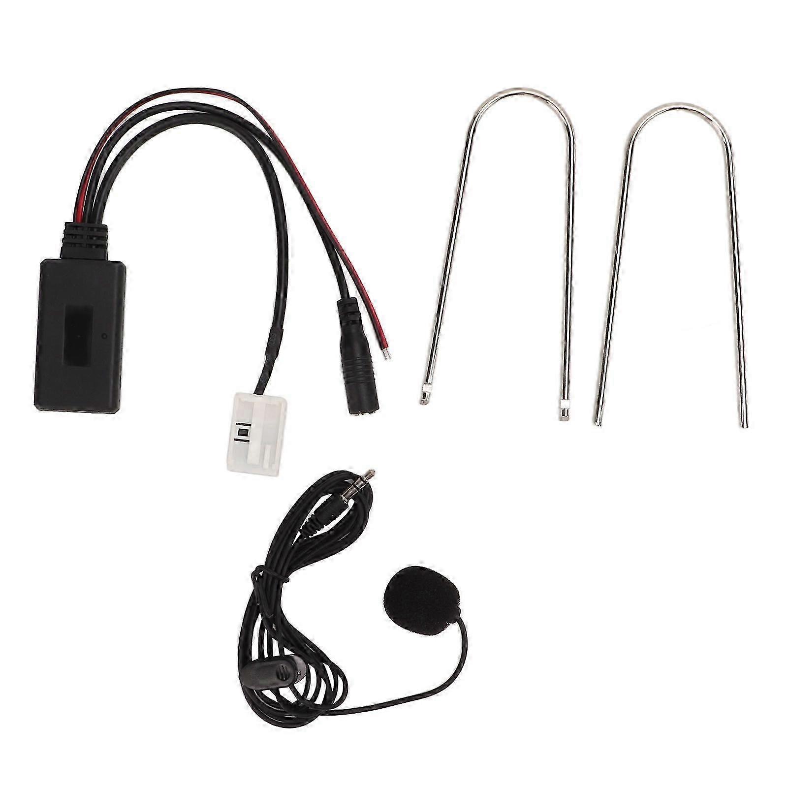 Car Bluetooth Module Radio Music AUX Input Handsfree Phone Call Adapter Cable for Certain Models