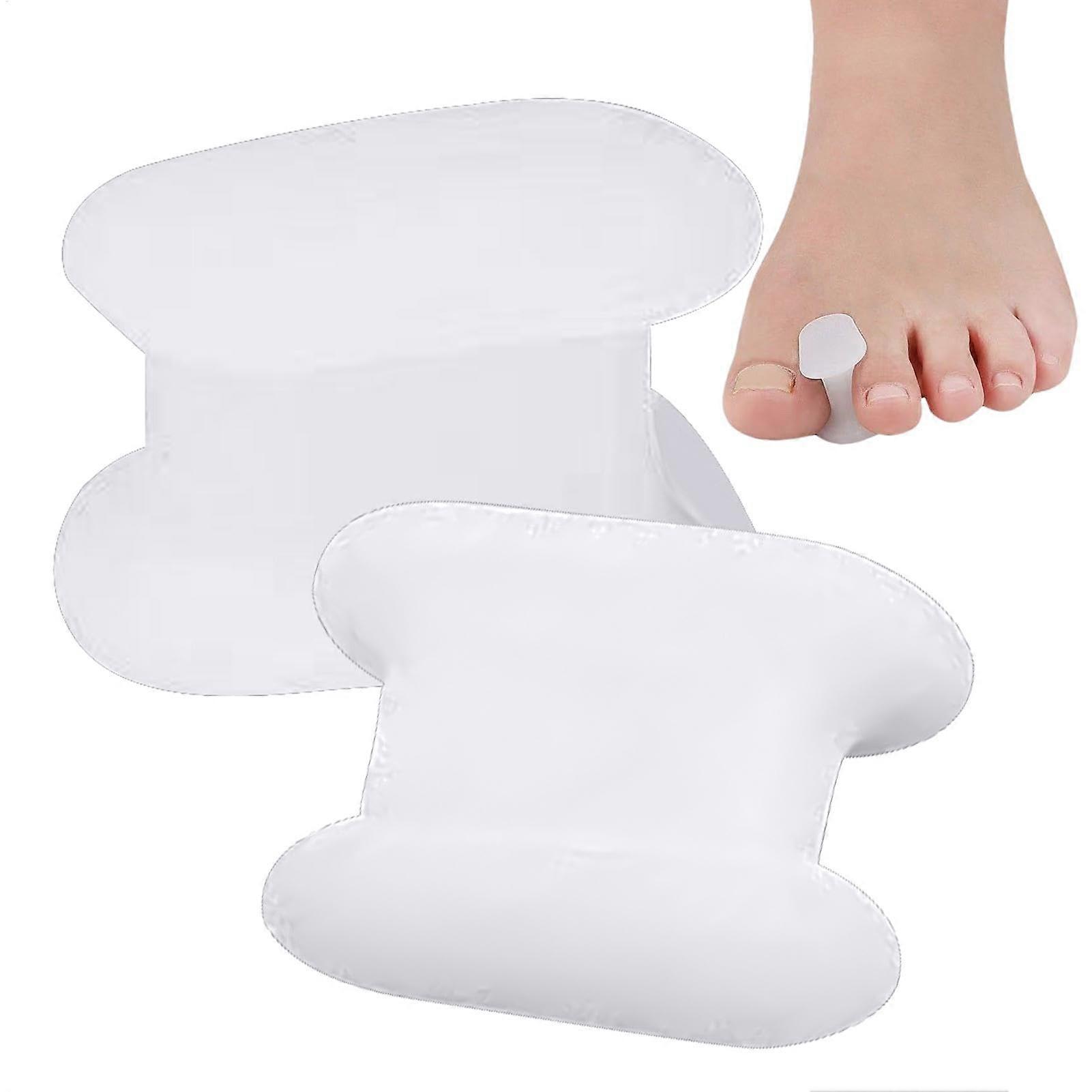 Big Toe Spacer - Adjustable Toe Separator for Overlapping Toes, Soft Silicone Alignment Corrector, Reusable Foot Care Tool