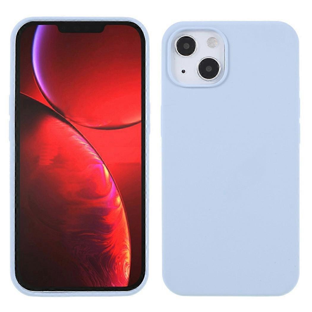 For iPhone 15 Case Solid Silicone Shockproof Phone Back Cover