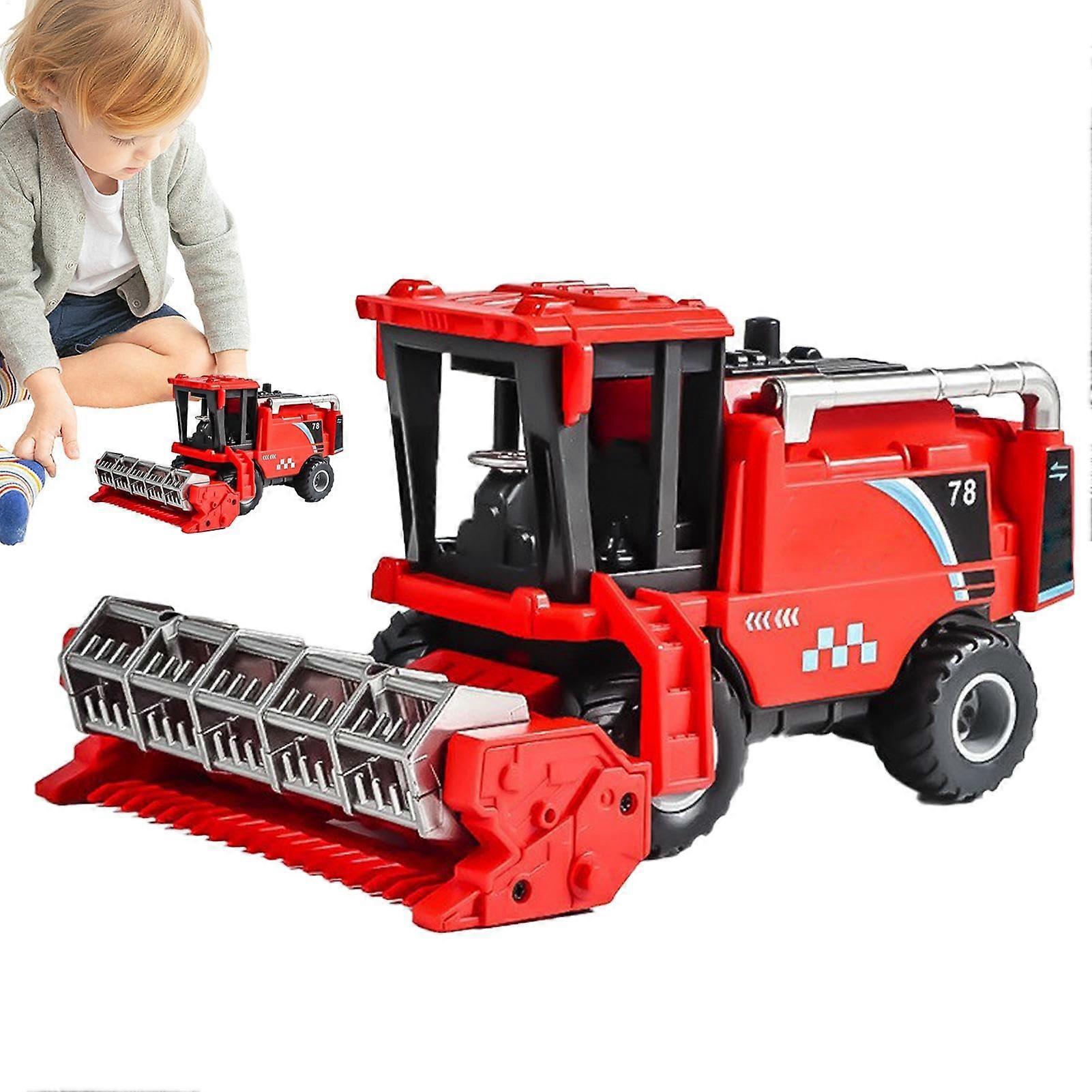 Grim Reaper Toy  Crane Toy  Engineer Construction Truck, Push Vehicles, Durable Toy Car, Grim Reaper Simulation Model, Toy Trolley for Children Red