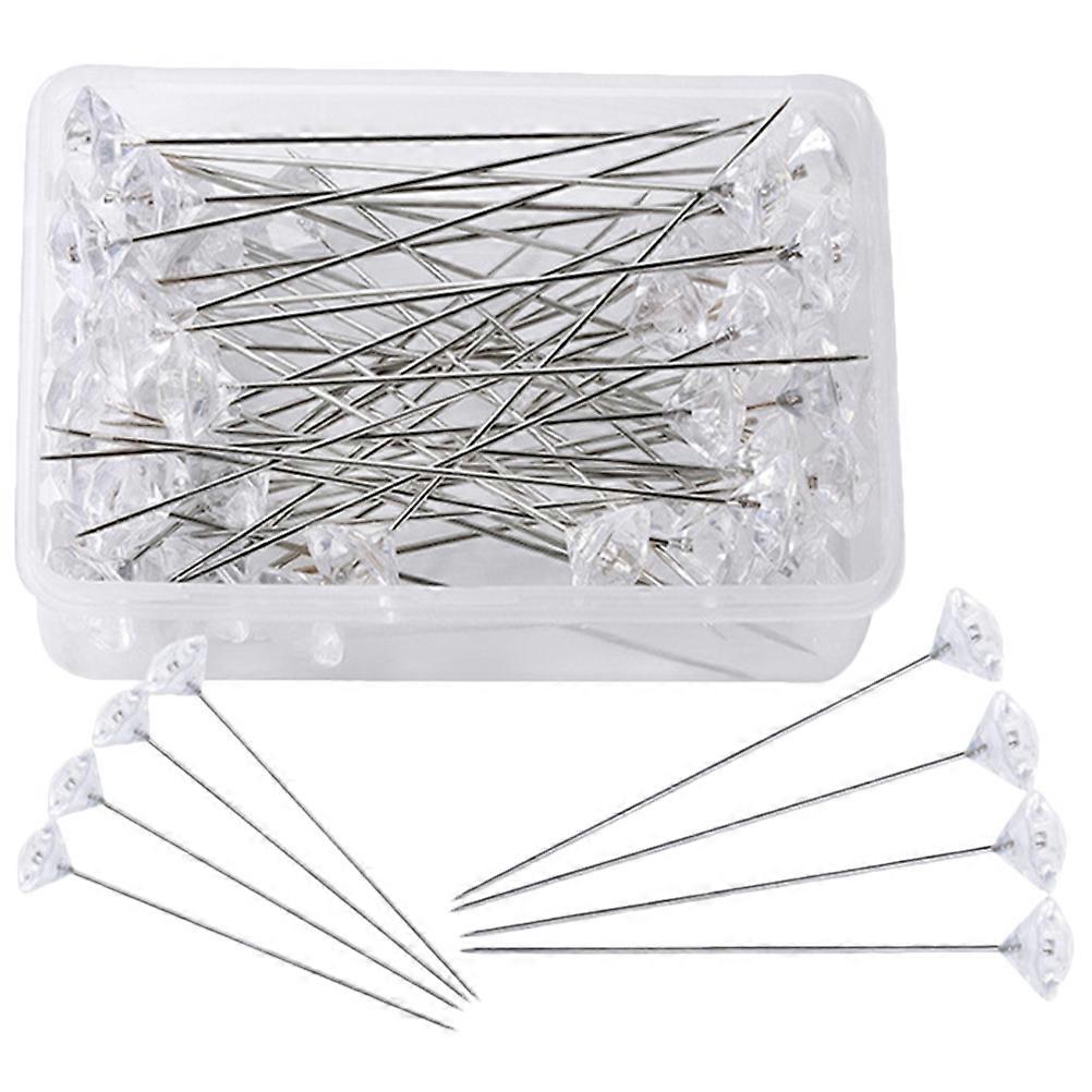 Craft Locating Pins Diy Locating Pin Transparent 3 80X0 60X0 60Cm Decorating 100Pins Box