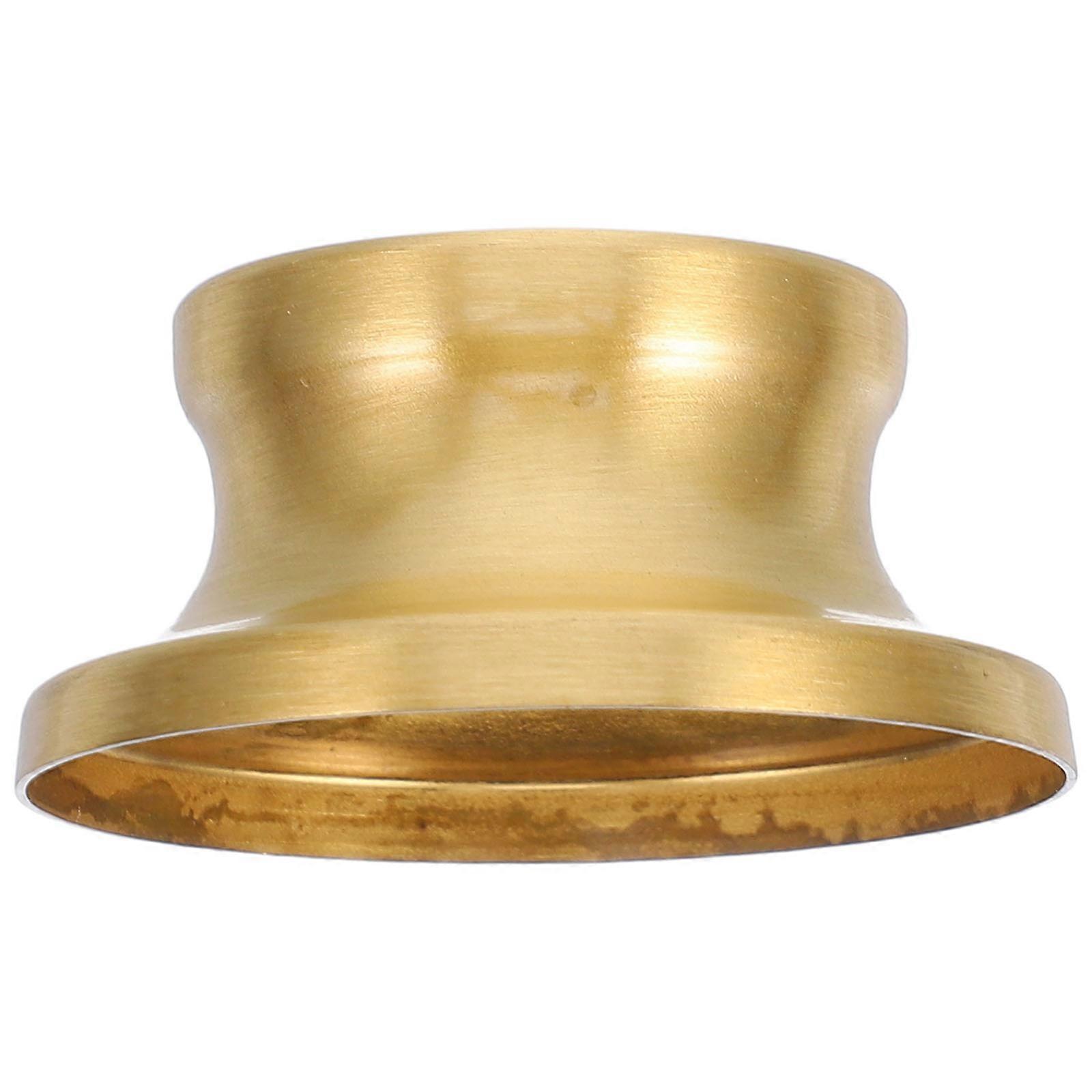 Yellow Brass Lamp Finial for Covering Use Copper Lamp Finial Base Pendant Light