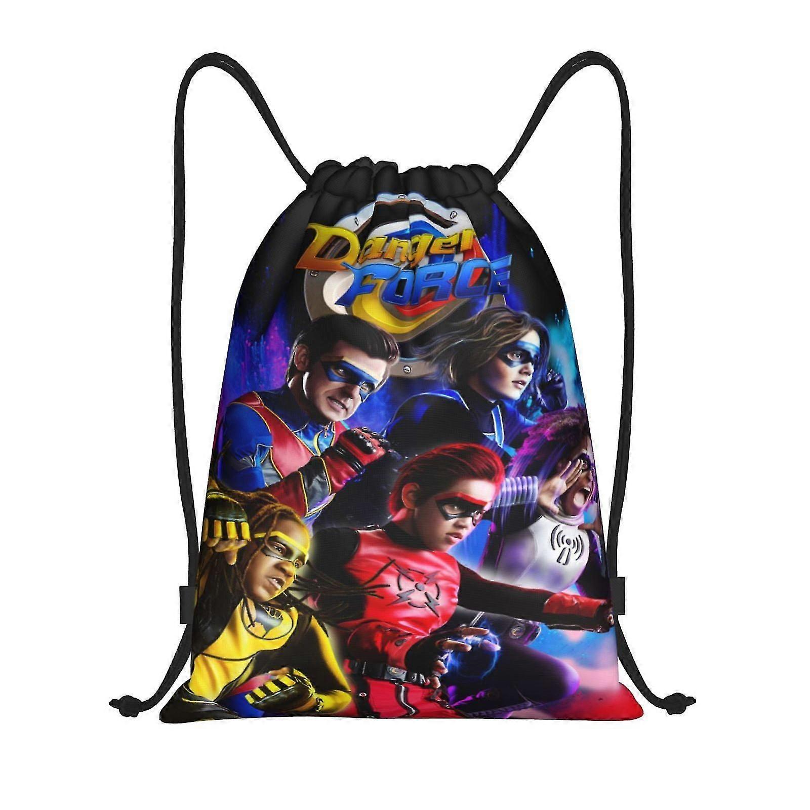 Henry Danger húzózsinóros táska Tornazsák Sport hátizsák zsák zsák String Bag Cinch táska jóga utazáshoz Strand vásárlás Wobuebdu720