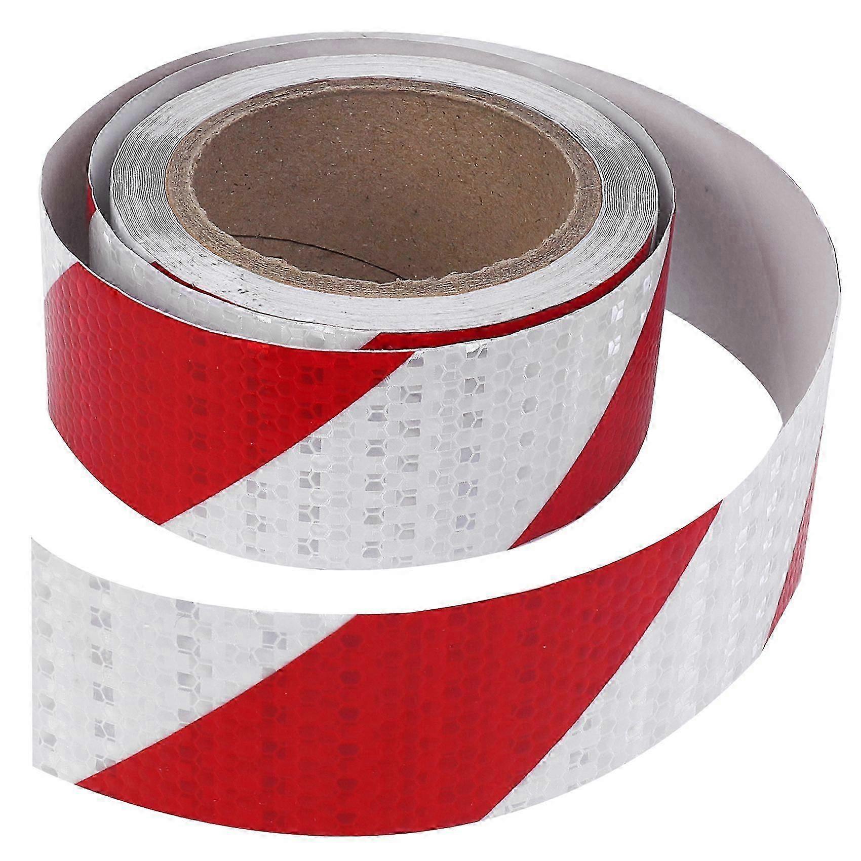 10m x 5cm Safety Warning Tape Reflective Tape Self adhesive Tape Reflective Strip Reflective Sticke-Yvan