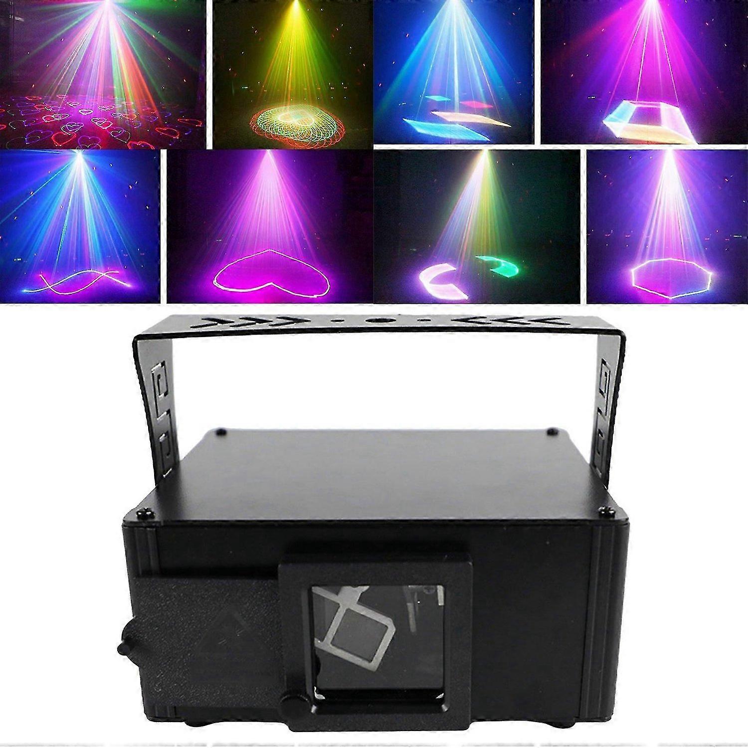 15W 4D Animation Laser Light Bar Projection Light LED Projector Dj Stage Light FT