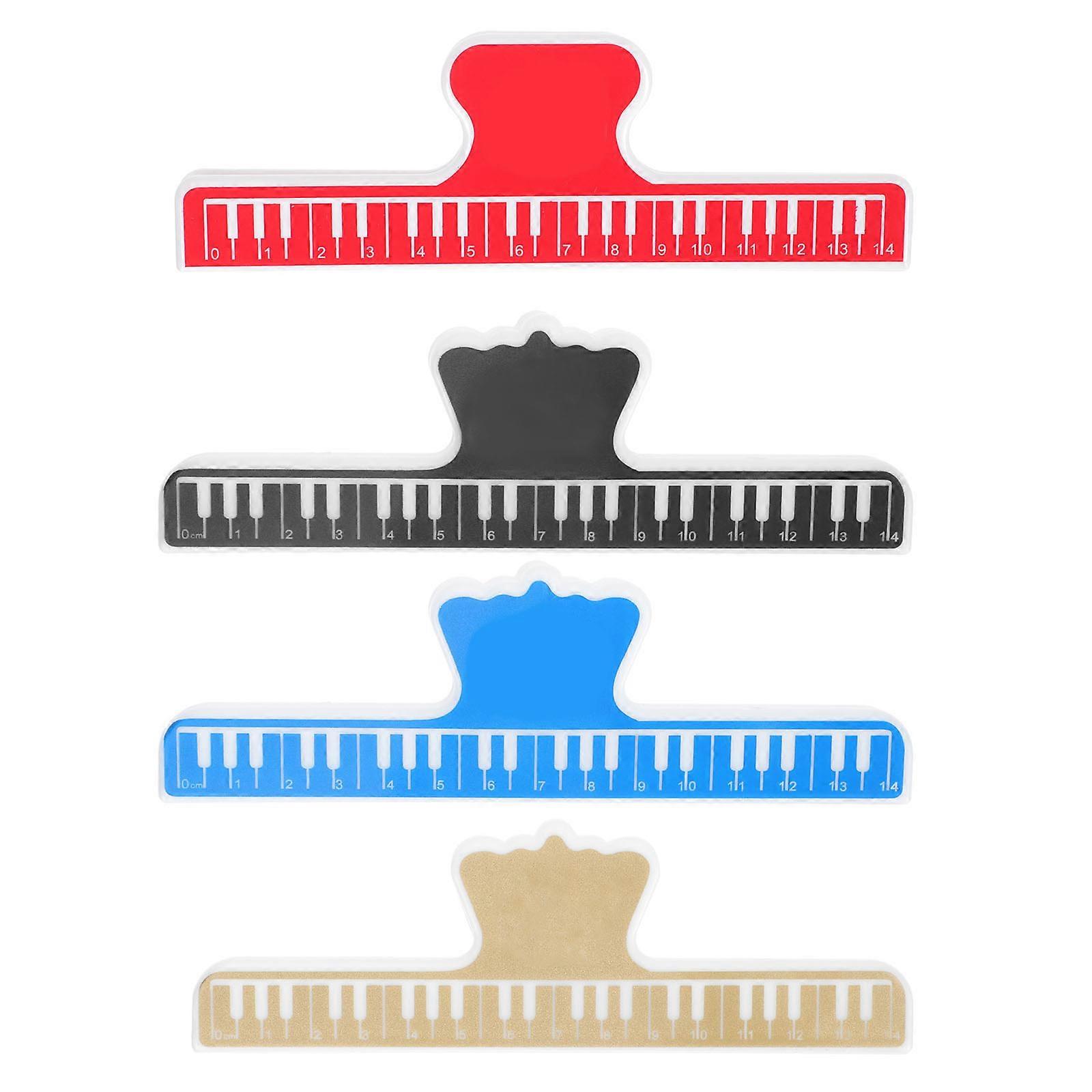 Piano Music Sheet Holder Holding Books Rectangular Simple Design Home Practice Outdoor Performance 4Set