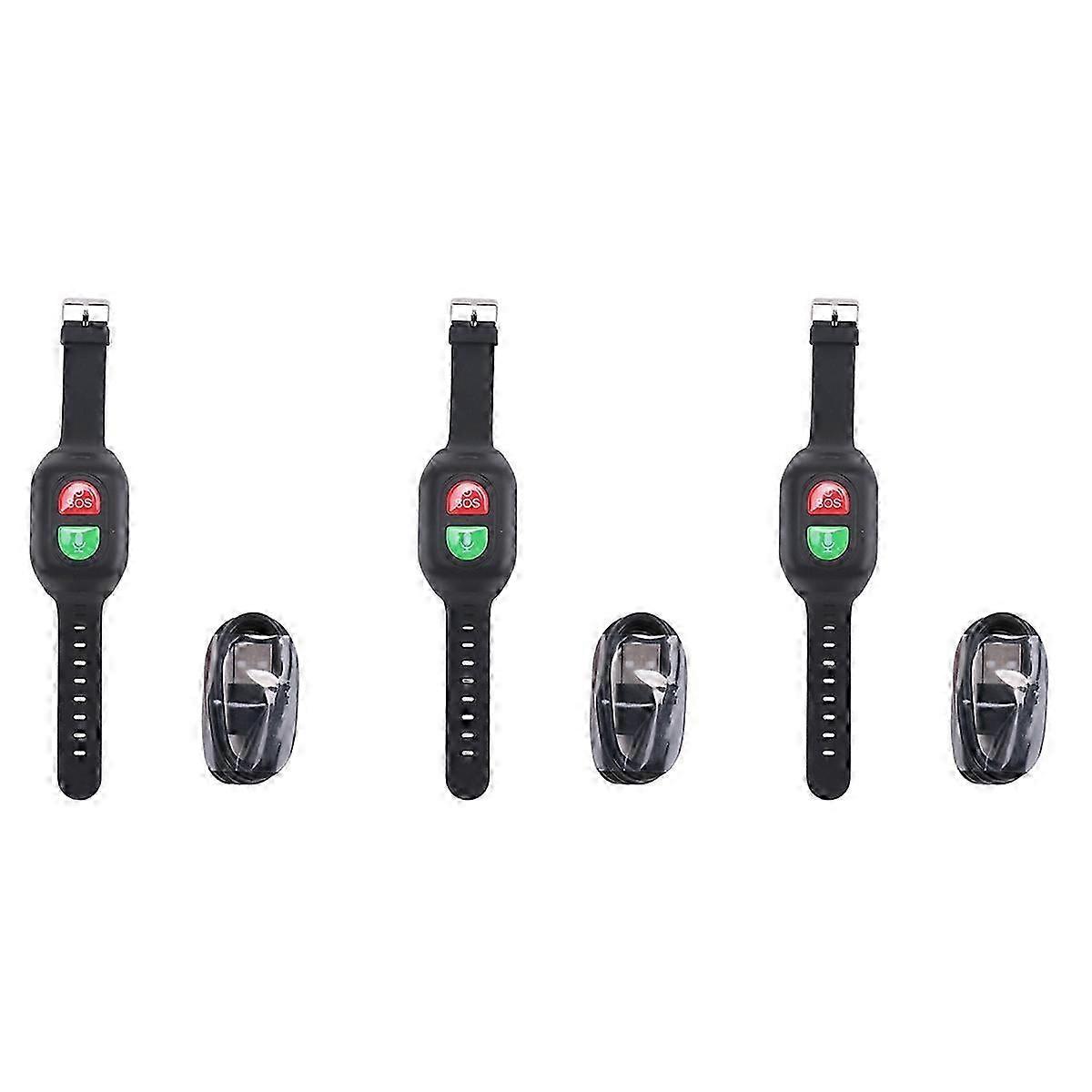 Elderly Gps Tracker 4g Phone Watch Sos One Key Call Sports Monitor