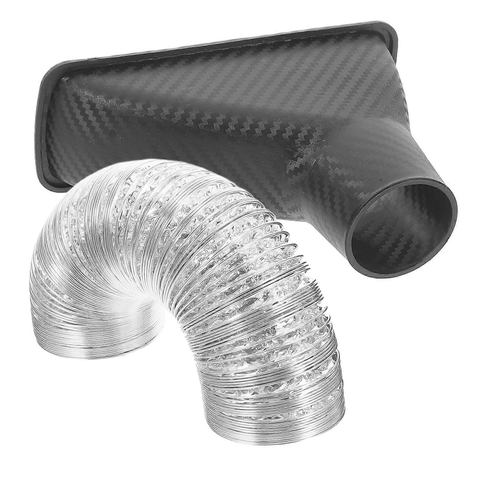 Stylish Carbon Fiber Car Bumper Intake Duct Air Vent for Enhanced Oil Cooling and Improved Driving Performance – Easy Installation, Universal Fit