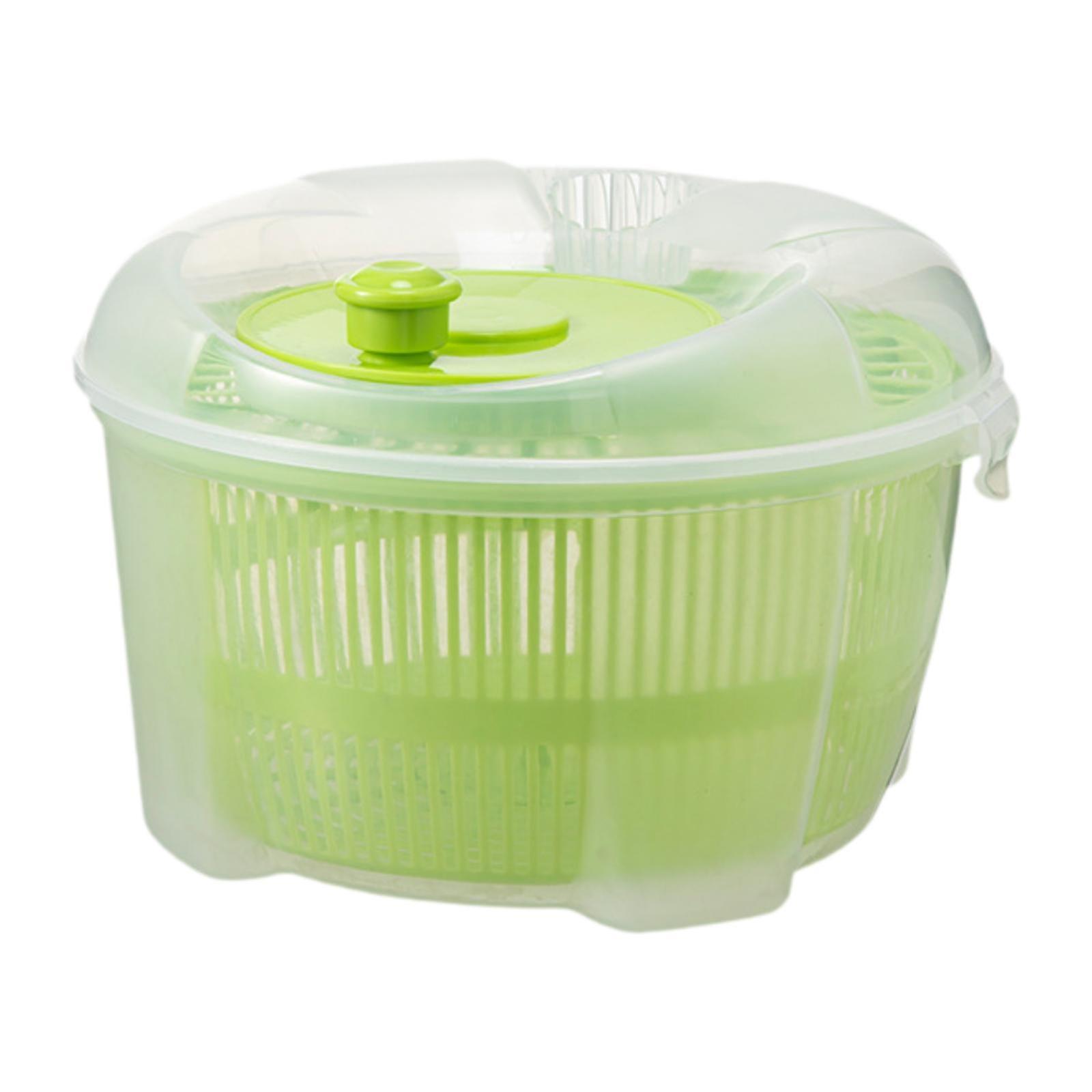 Vegetable Dryer Fruits Spinning Draining Container Salad Mixer Salad Spinner