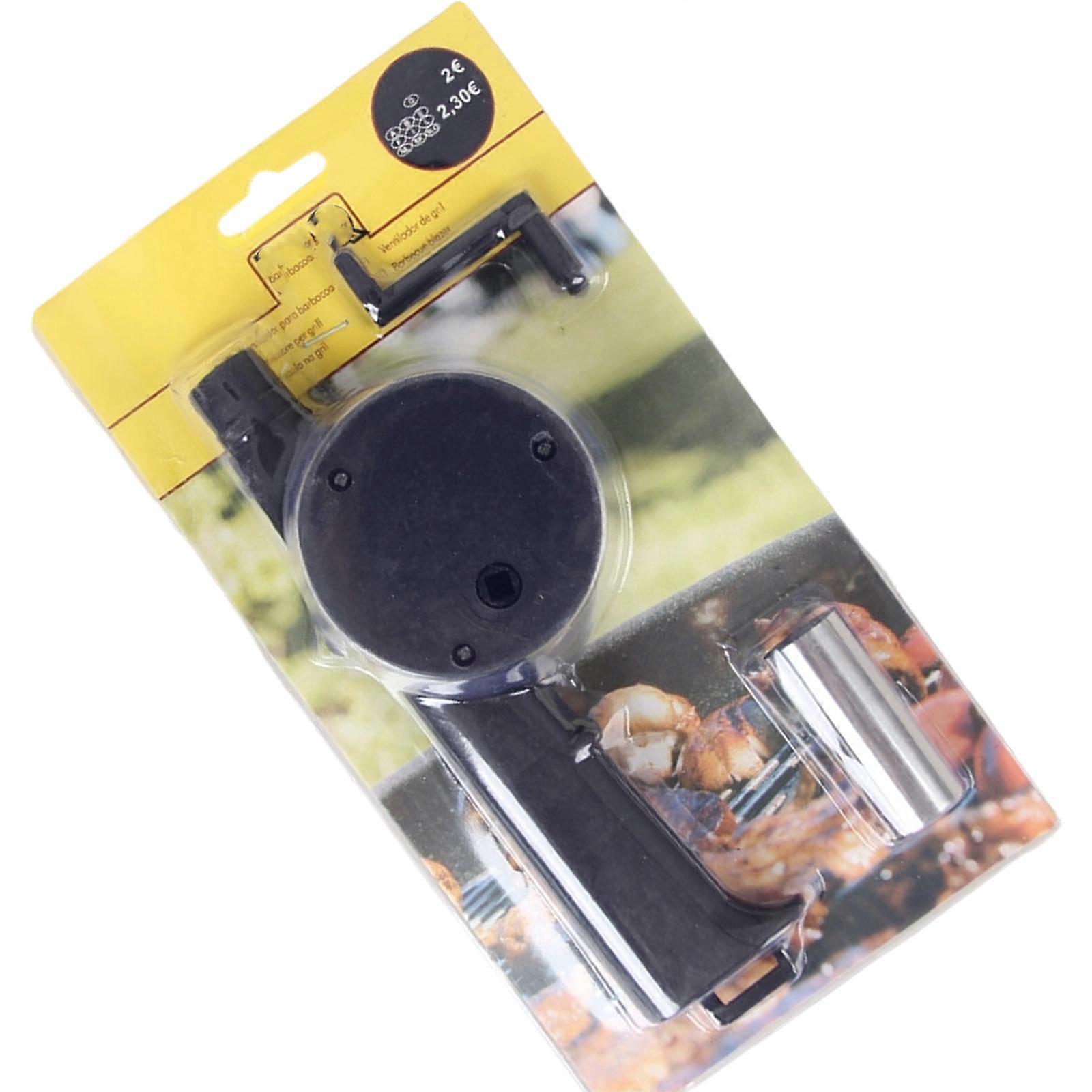 Hand Operated Blower Compacts Camp Stove Blower With Detachable Handle for Picnics Backpacking Multicolor