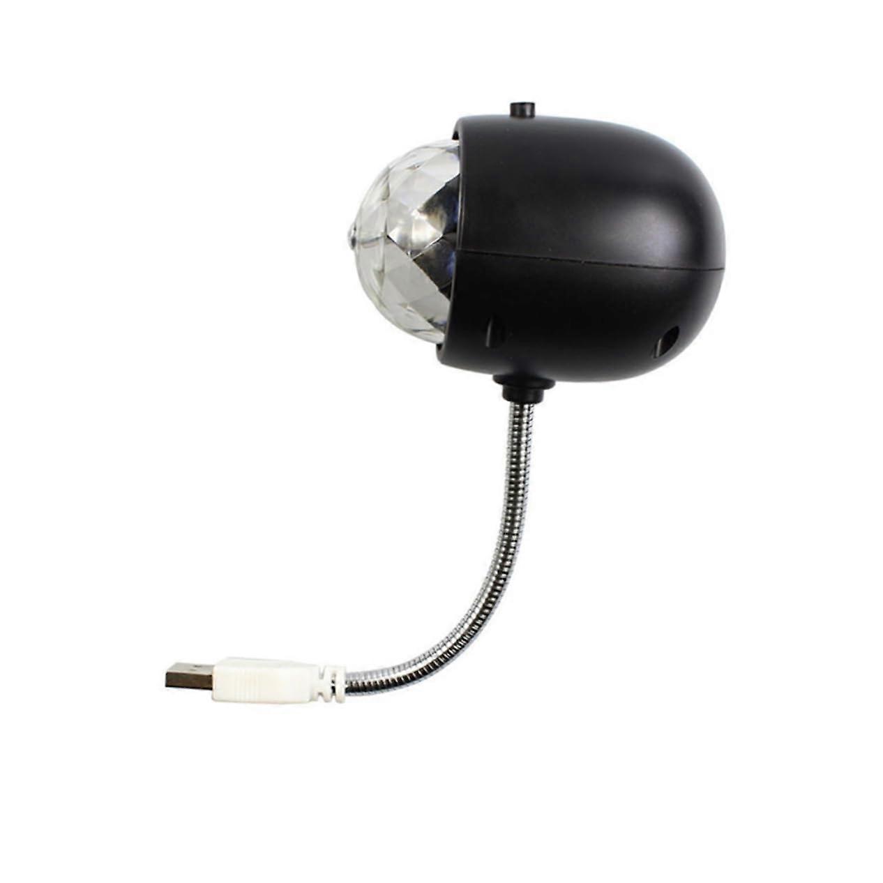 Remote Control DJ Flash Light Disco Lights Music Black 6.3x9x20.4cm