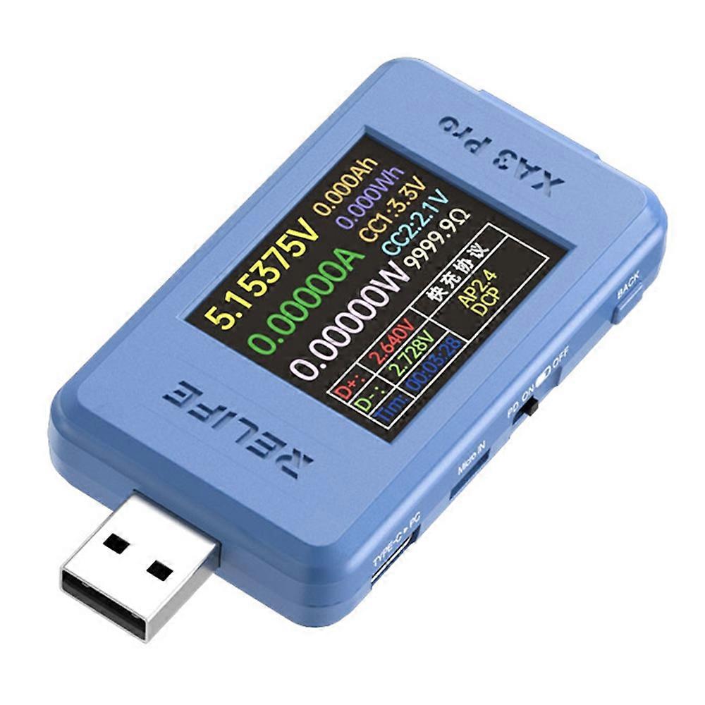 RELIFE XA3 Pro USB Intelligent Detector Fast Charging Protocols Tester