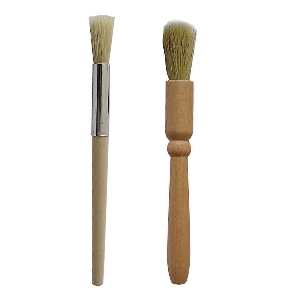 2pcs Coffee Powder Cleaning Brush for Espresso Machine Cleaning Bar