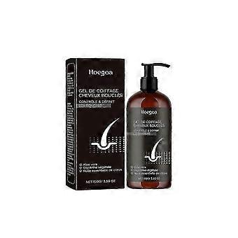 Hoegoa Curl Styling Gel Lazy Hair Styling Feuchtigkeitspflege Frizzy Smooth Lasting Natural Styling
