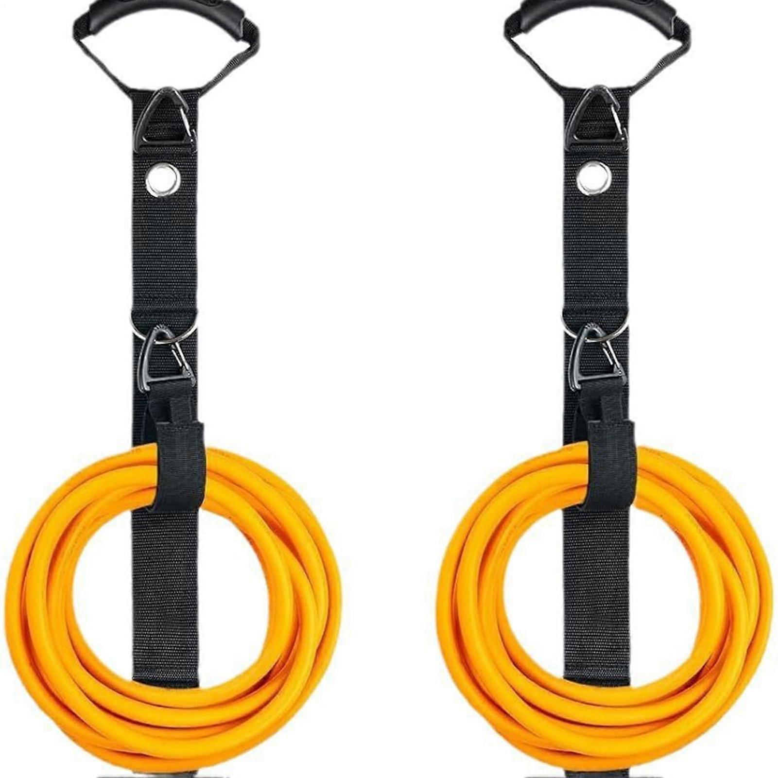 Extension Cable Organizer, Garage Holder, Memory Bands, 2 x Carrier Wrap Tool Hill