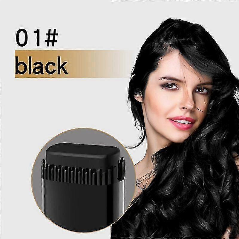 2-in-1 Hair Color Stick & Comb, Waterproof and Sweat-Proof Hair Dye Comb, Instant Convenient Root Touch Up for Gray Hair, Touch up Comb for Women & Me