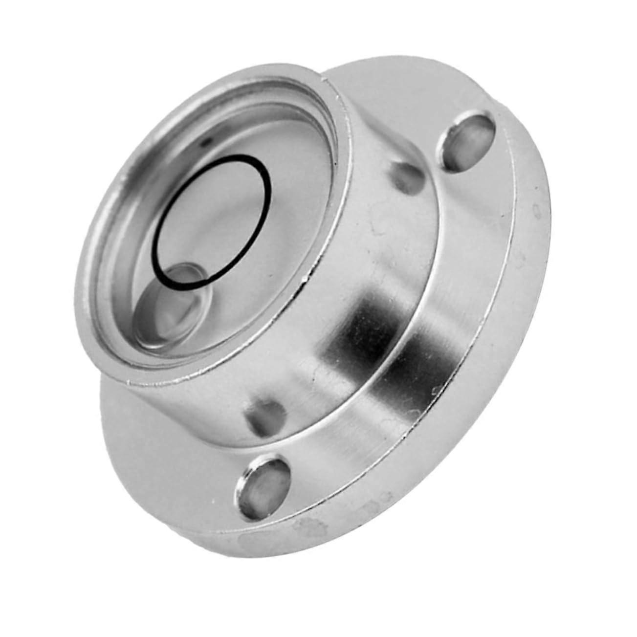 Small Spirit Level - Accurate Circular Level Tool for Camping, Multi-Use Measuring Device, Compact and Reliable