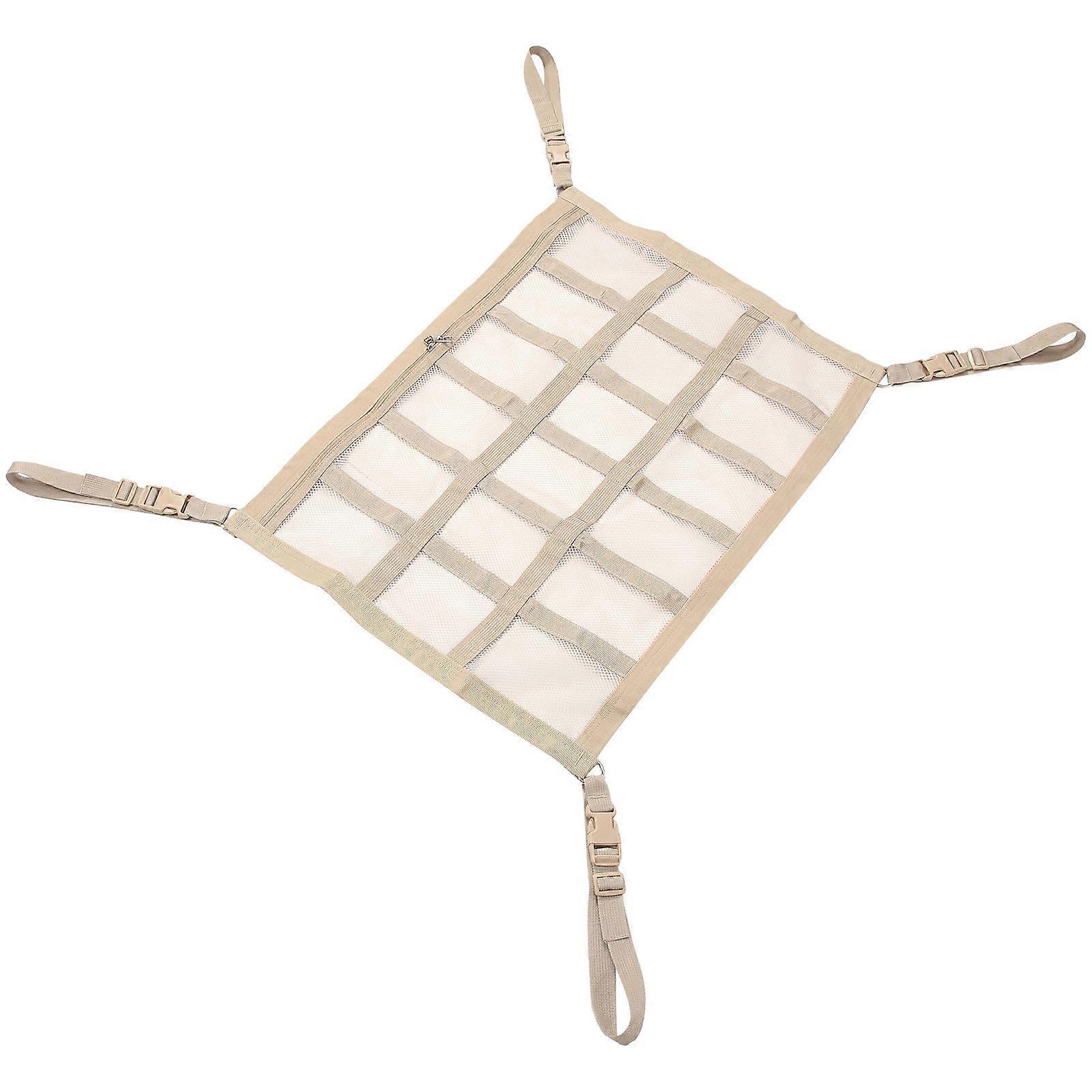 Car Overhead Cargo Net – Reusable Non Woven Storage Organizer for SUVs, Efficient Roof Storage with High Capacity, Prevents Item Shifting During