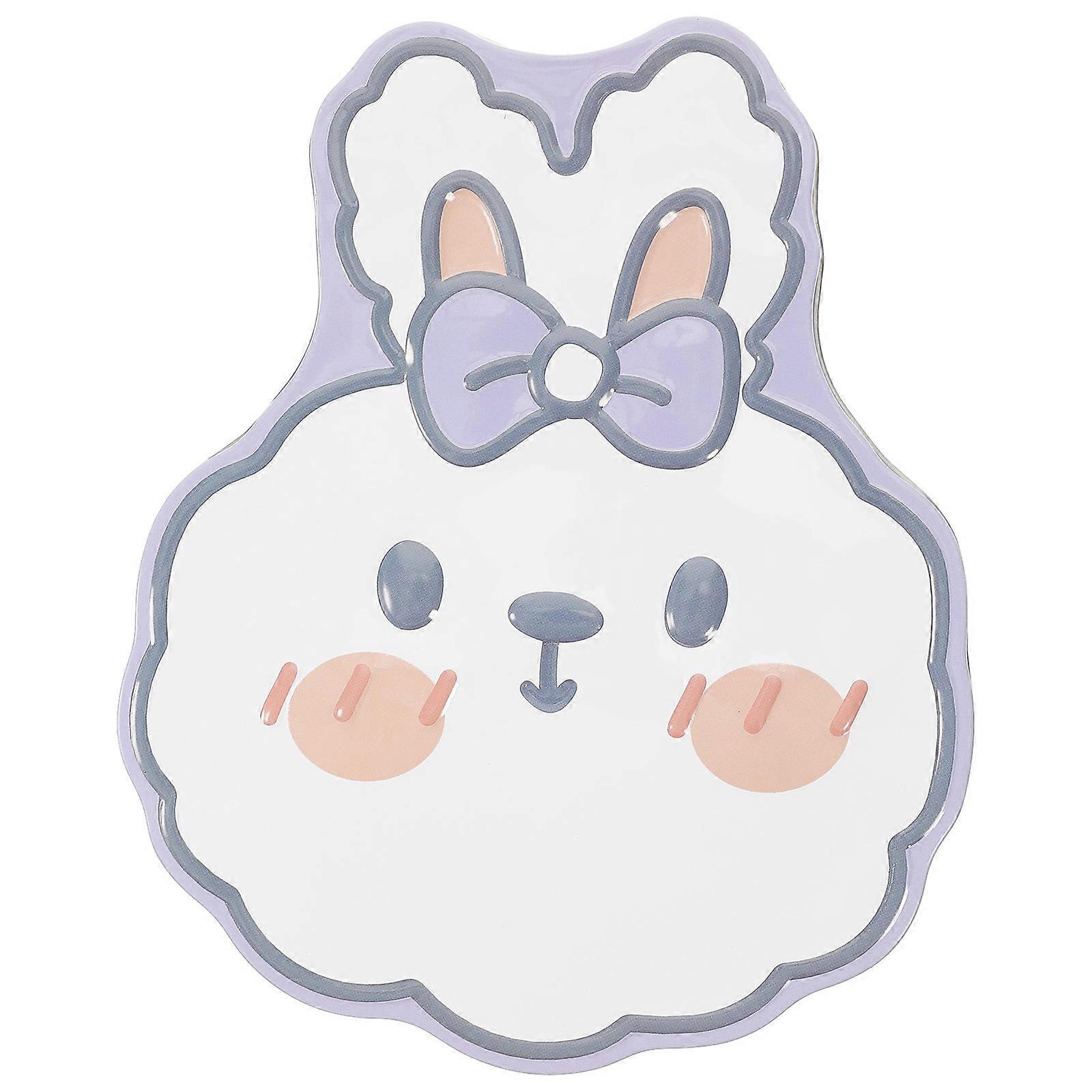 Rabbit Shape Tinplate Empty Box For Candy Storage 18X14.5X7CM Classic Design 1Pcs