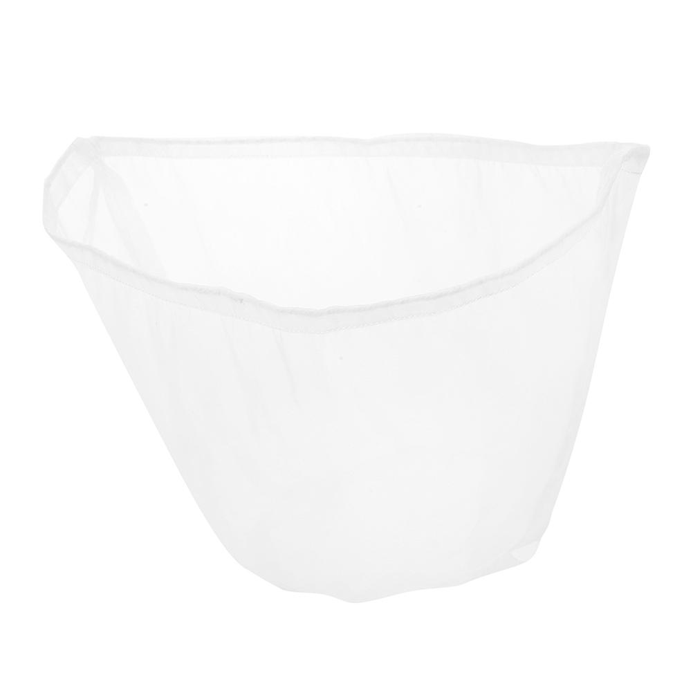 Food Strainer Bag White Nylon Reusable Strainer Bag for Storage Use with Reusability