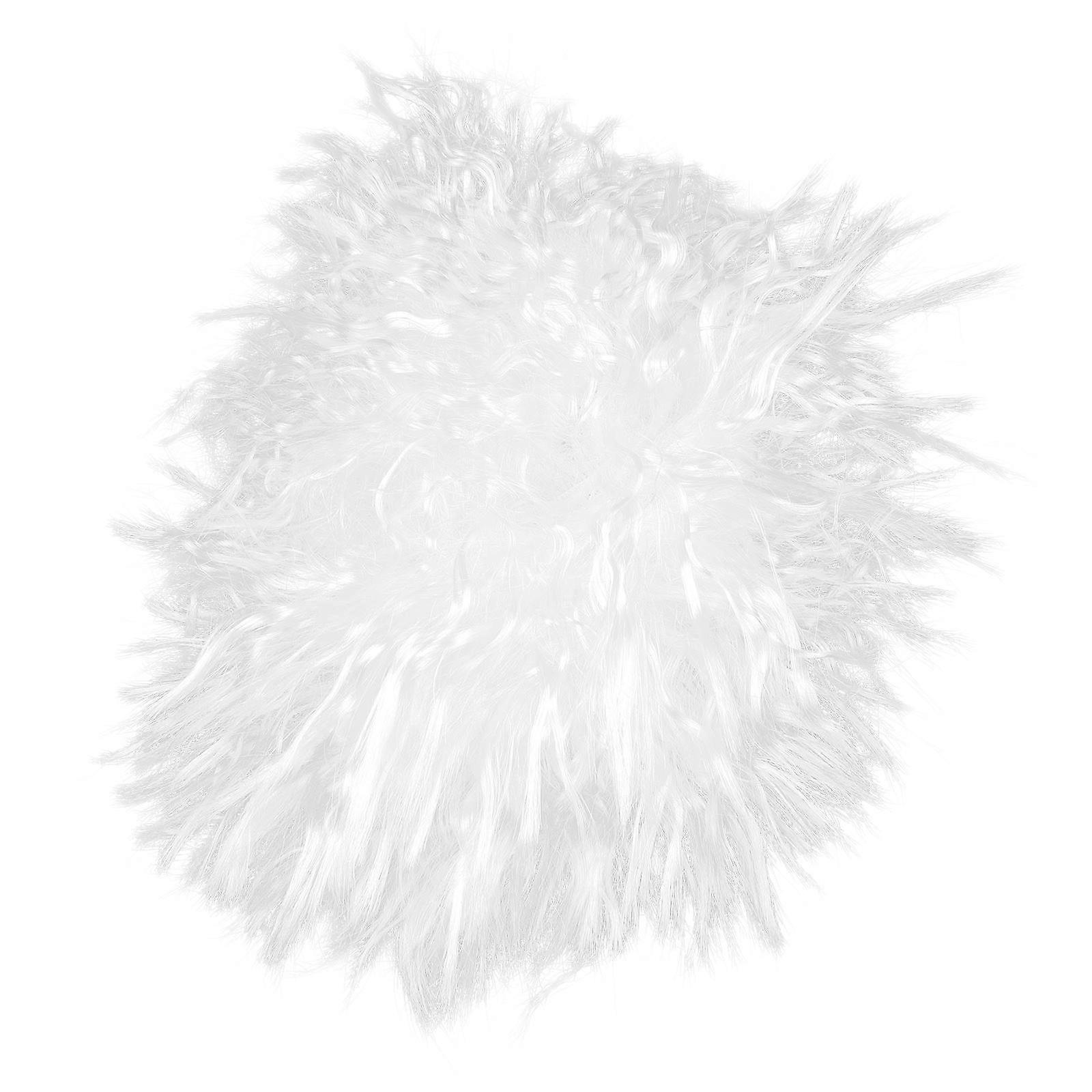 Realistic White Scientist Wig with High Temperature Fiber for Cosplay Use Suitable for Men and Women