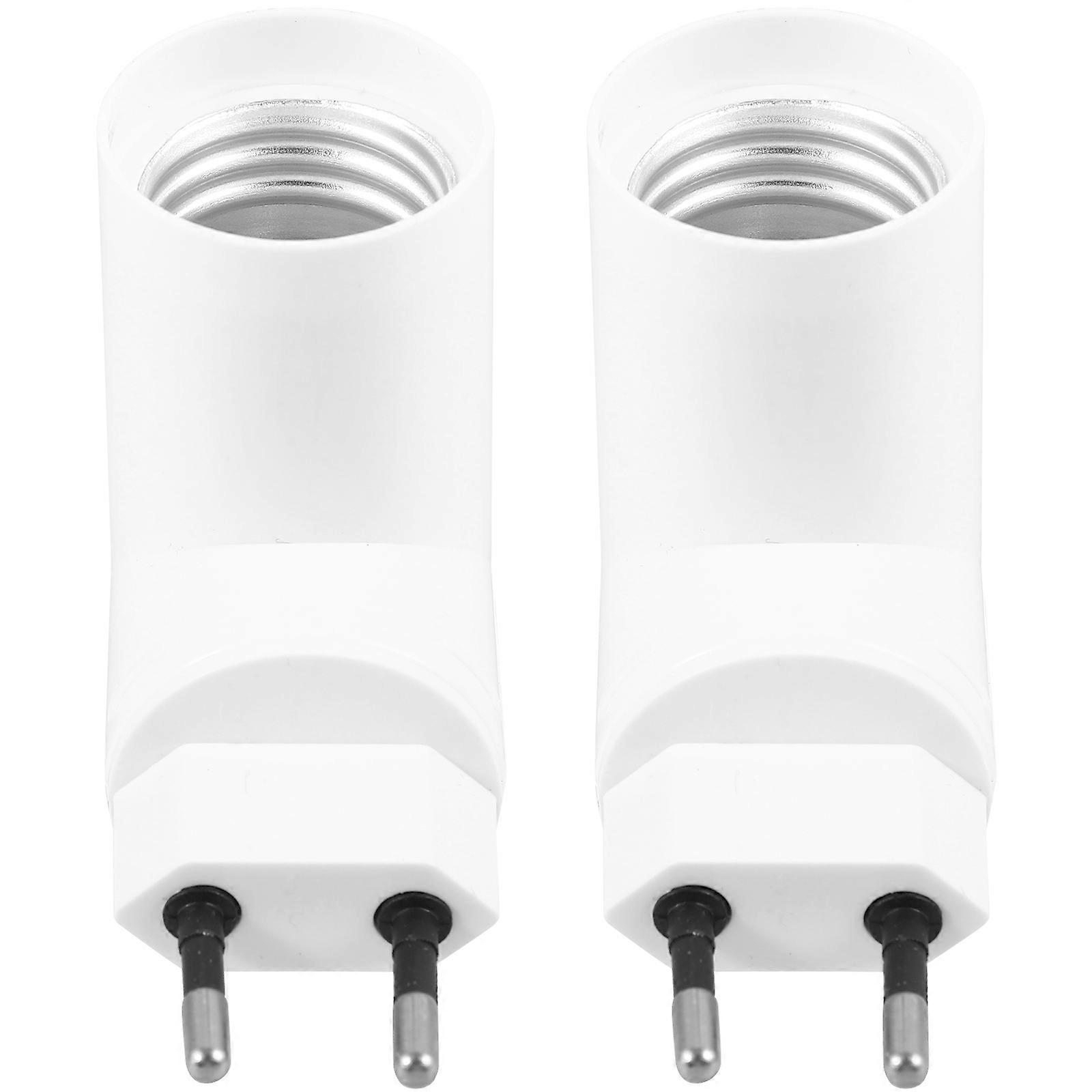 Light Bulb Sockets Adapter Socket Conversion Workshop Home Use 2Set