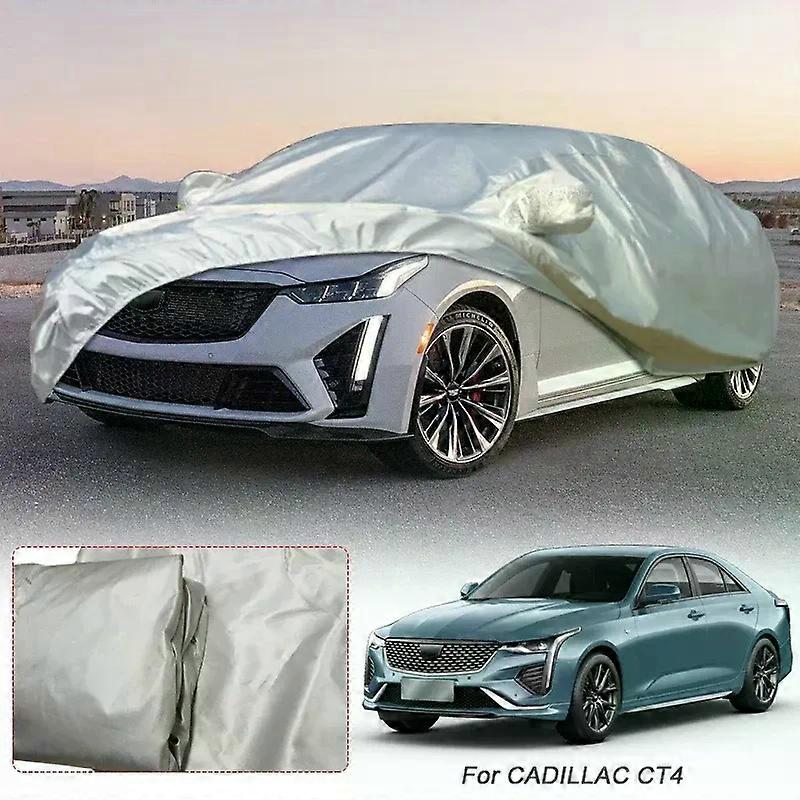 Cubierta de coche para Cadillac CT4, CT5, CT6, XT4, XT5, XT6, ESCALAD, LYRIQ, OPTIQ, SRX, VISTIQ A prueba de polvo, resistente a los rayos UV e impermeable