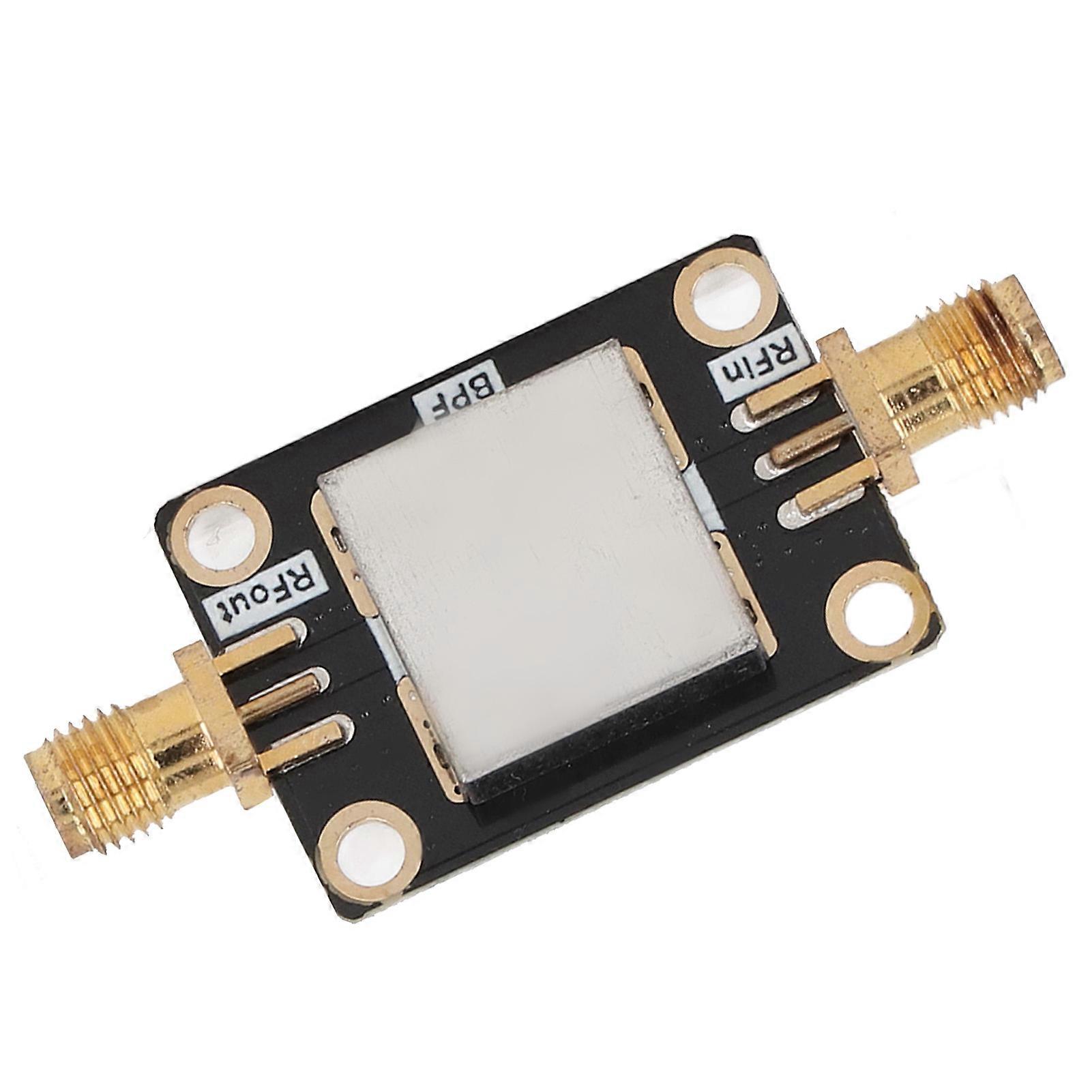 50 Ohms Band Pass Filter Low Insertion Loss SDR Amateur Radio Bandpass Filter with SMA Interface 