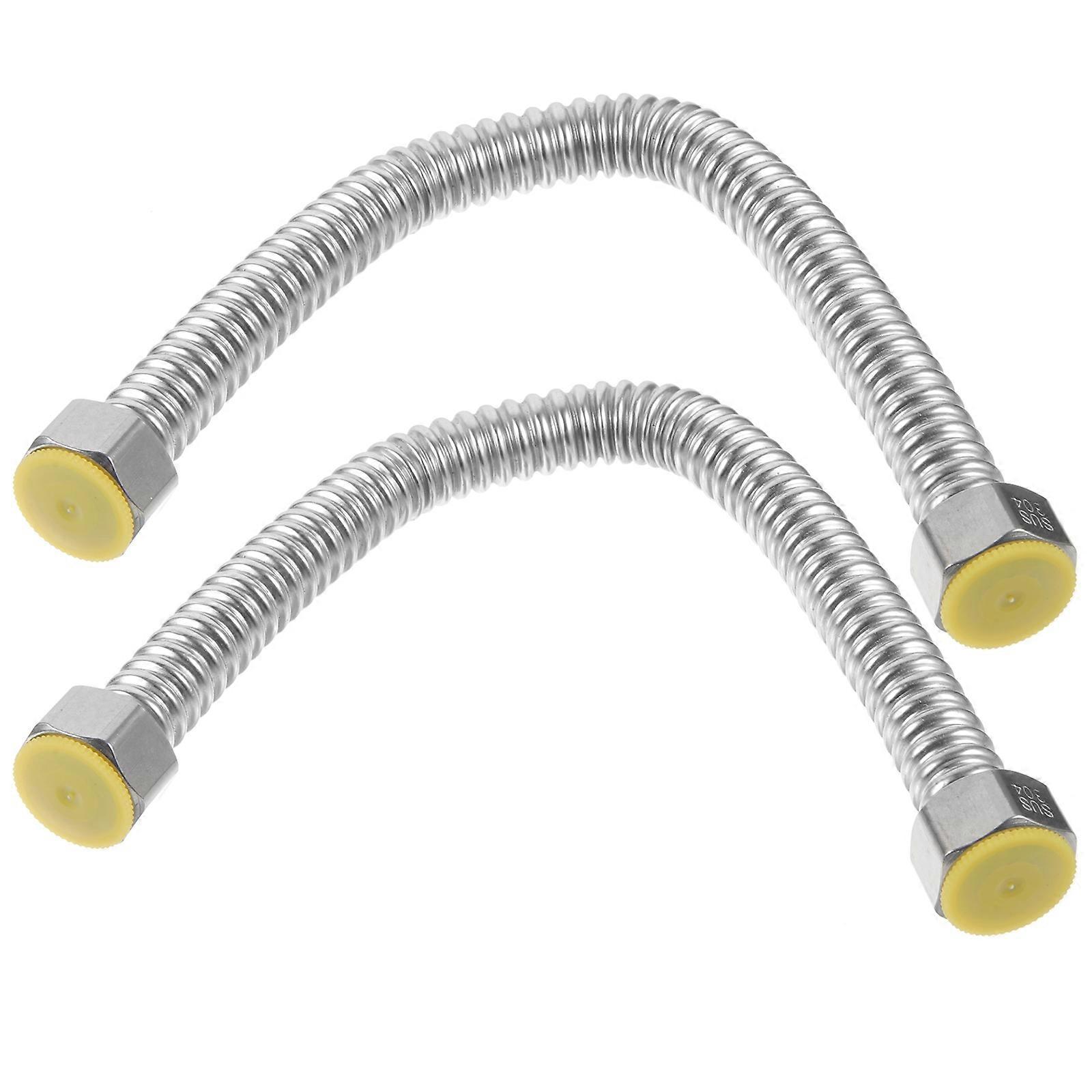 Stainless Steel Corrugated Hose for Water Heater Use Flexible and Easy to Install 30CM