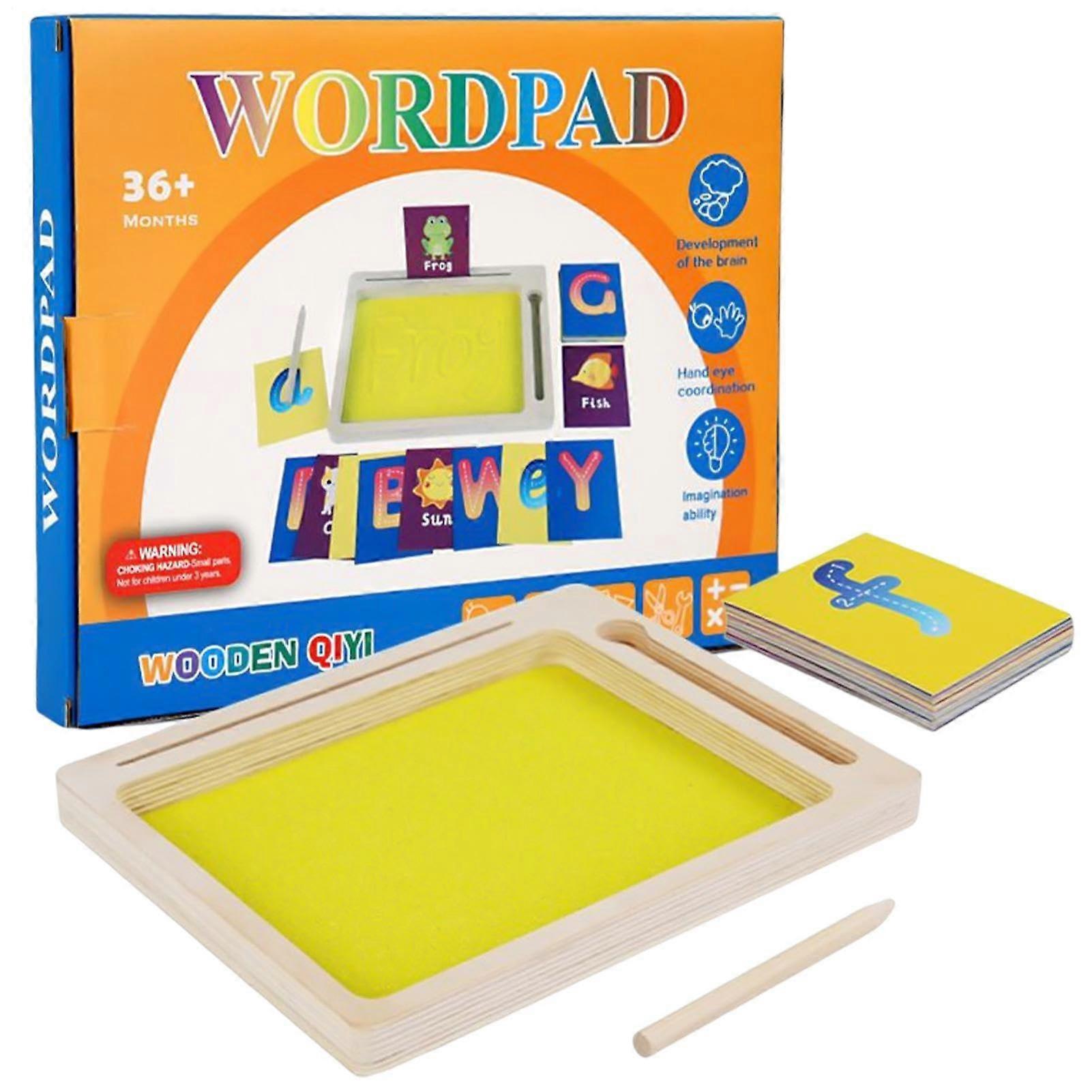 Classroom Sand Trays, Educational Sand Trays for Letter Learning, Preschool Writing Toys, Alphabet Learning Tools for Child Development