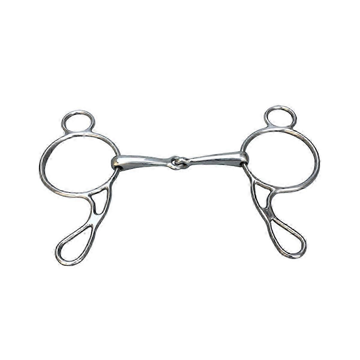 Horse Bit Ring Snaffle Bit Horse Mouth Bit for Equestrian Training