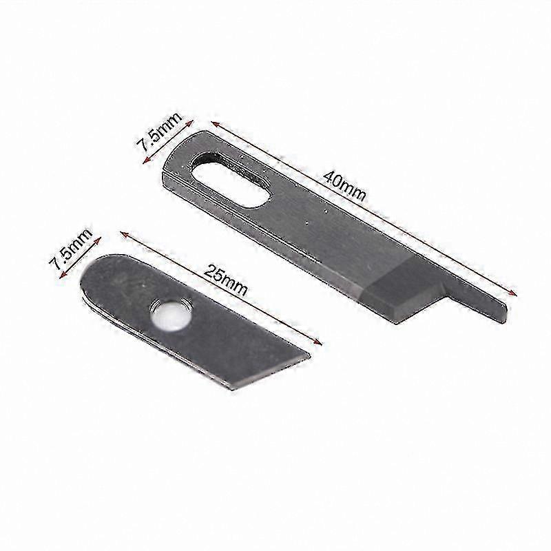 Üst ve Alt Bıçaklar için Overlok Makinesi Yedek Bıçakları #412585 550449